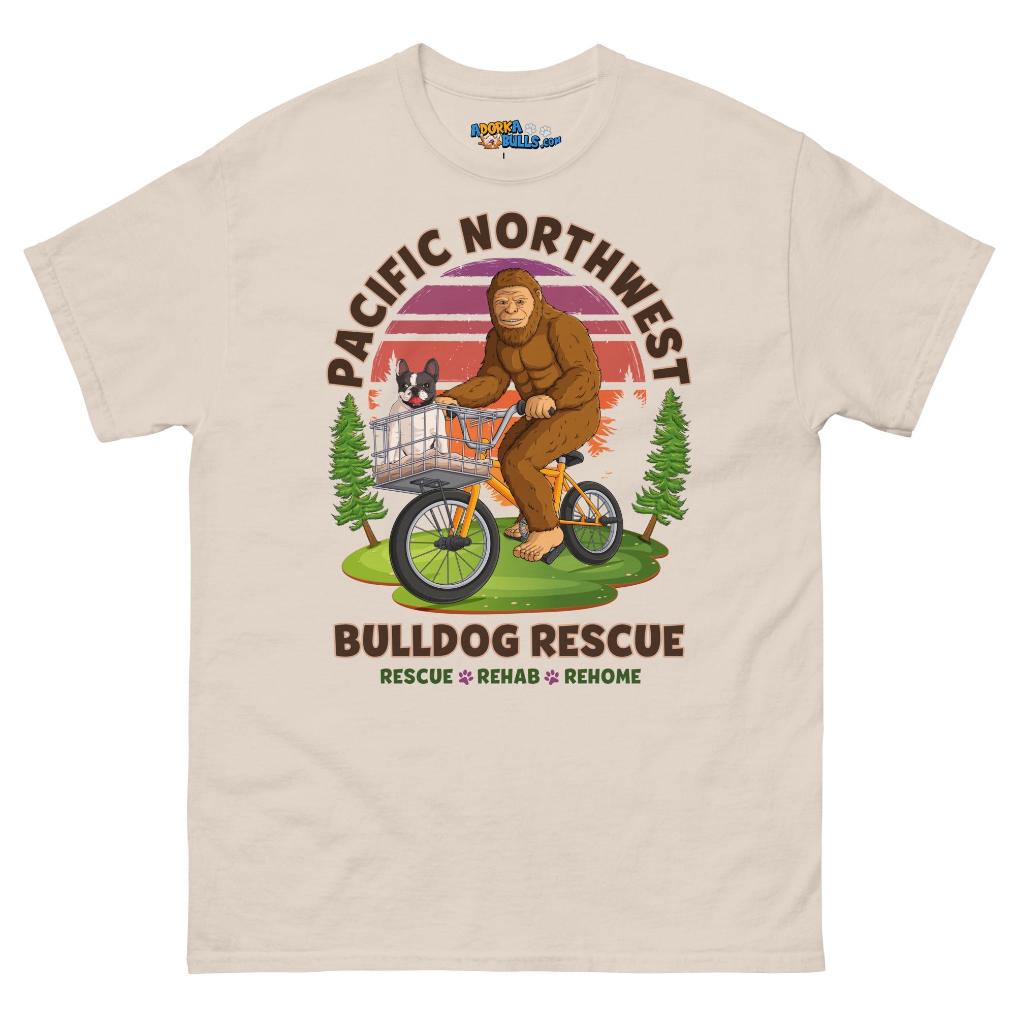 &quot;Frenchies &amp; Bigfoot&quot; Pacific Northwest Bulldog Rescue Men&