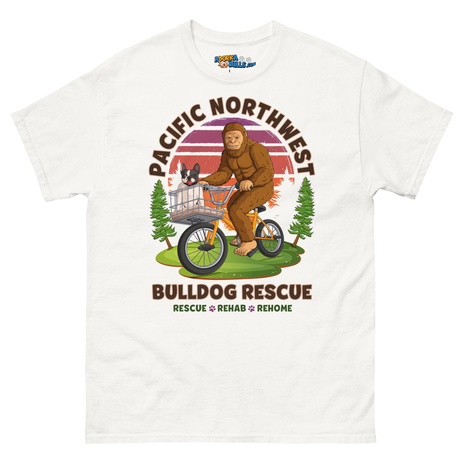 &quot;Frenchies &amp; Bigfoot&quot; Pacific Northwest Bulldog Rescue Men&
