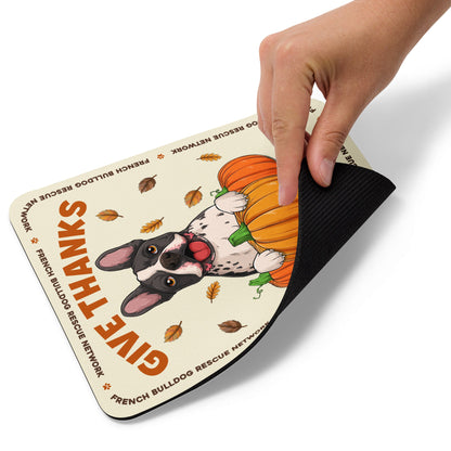 &quot;Give Thanks, Adopt Love&quot; FBRN Mouse Pad