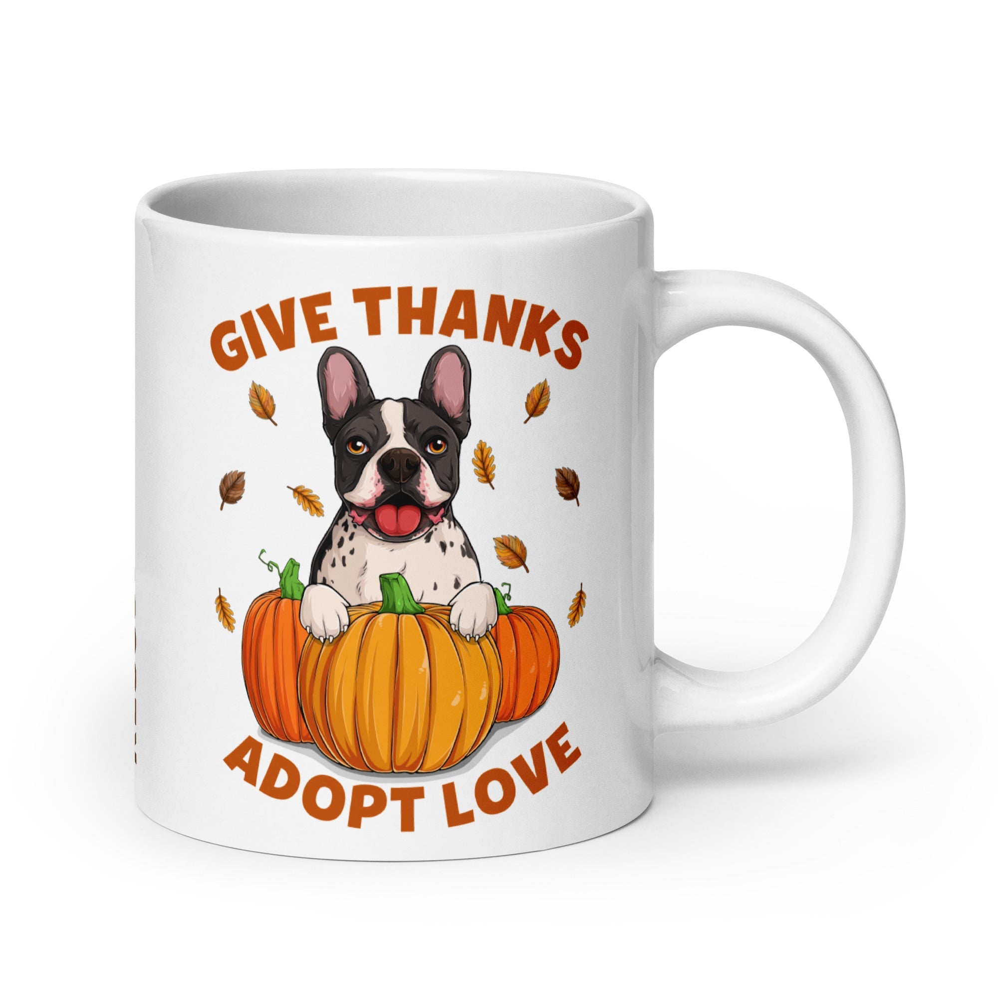 &quot;Give Thanks, Adopt Love&quot; FBRN Mug