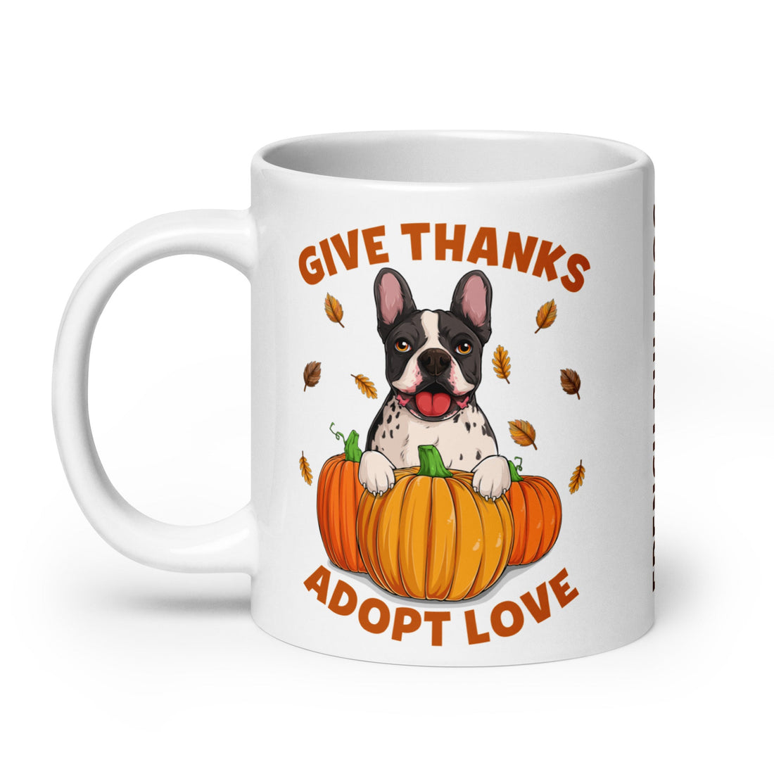 "Give Thanks, Adopt Love" FBRN Mug
