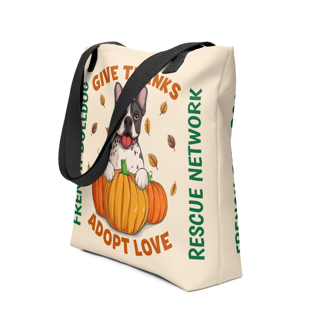 "Give Thanks, Adopt Love" FBRN Tote Bag