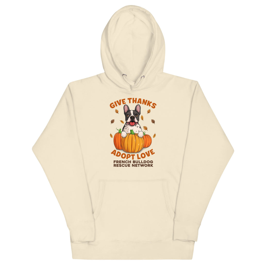 "Give Thanks, Adopt Love" FBRN Unisex Hoodie