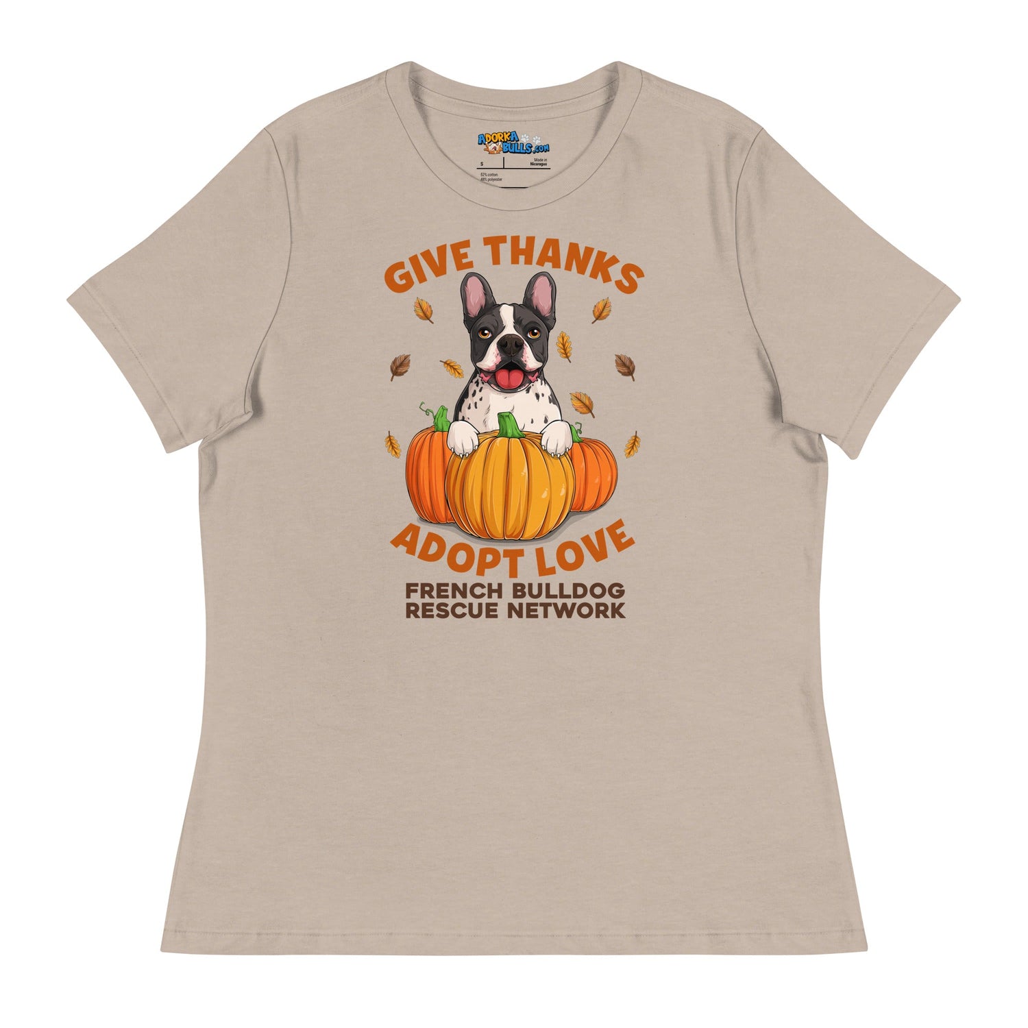 &quot;Give Thanks, Adopt Love&quot; Women’s FBRN Thanksgiving Tee
