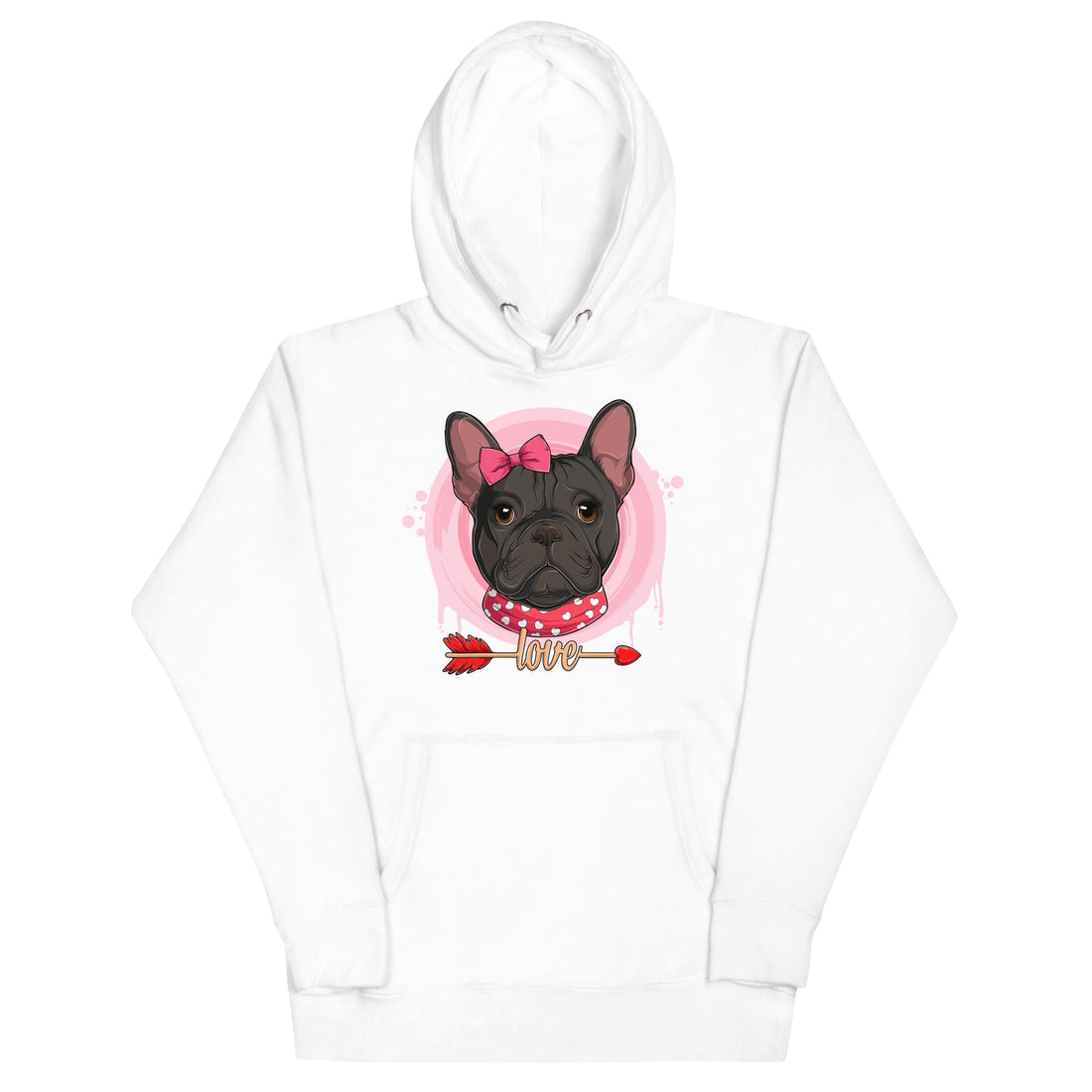 Gorgeous Black Colored Female French Bulldog Valentine&