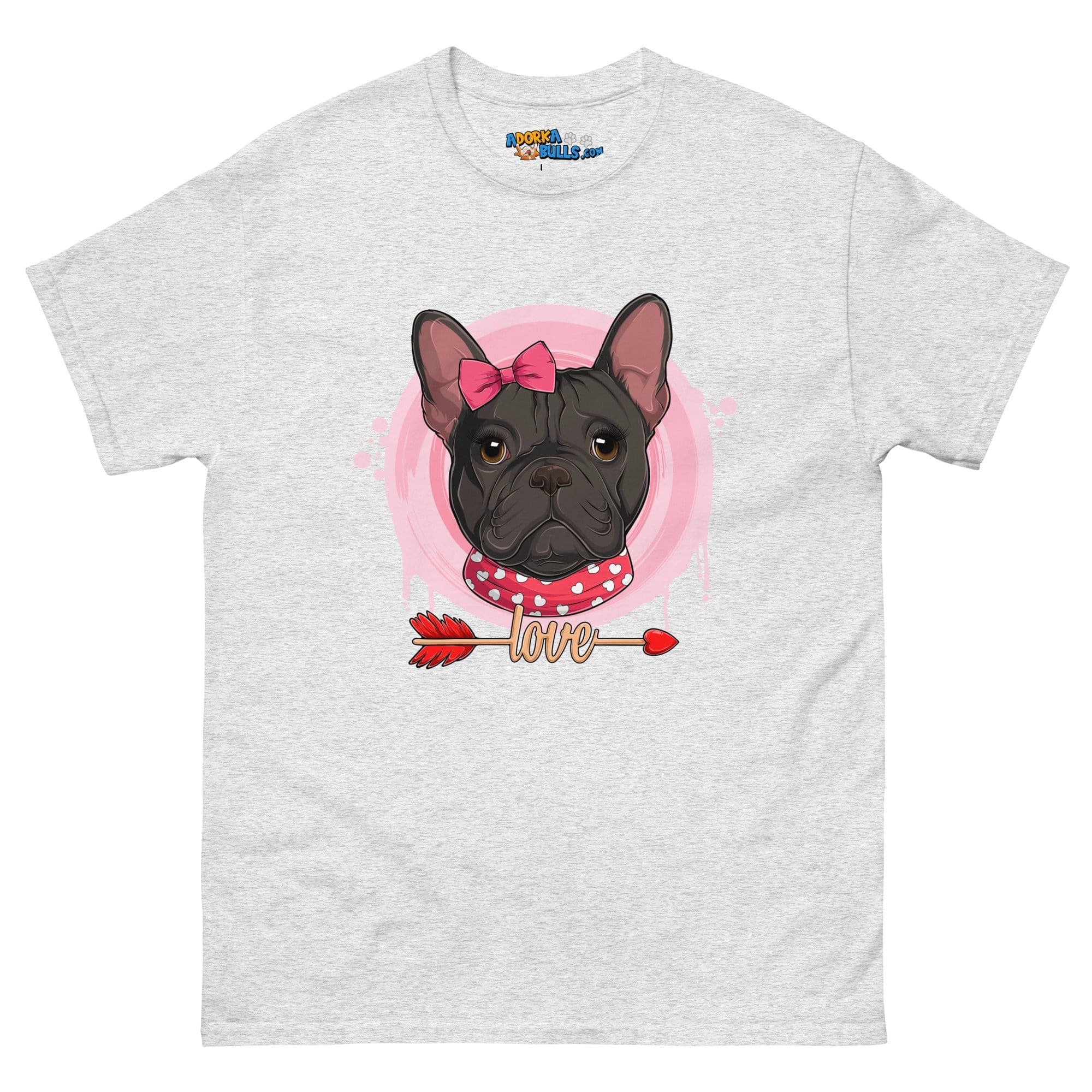 Gorgeous Black &amp; White Colored Female French Bulldog Valentine&