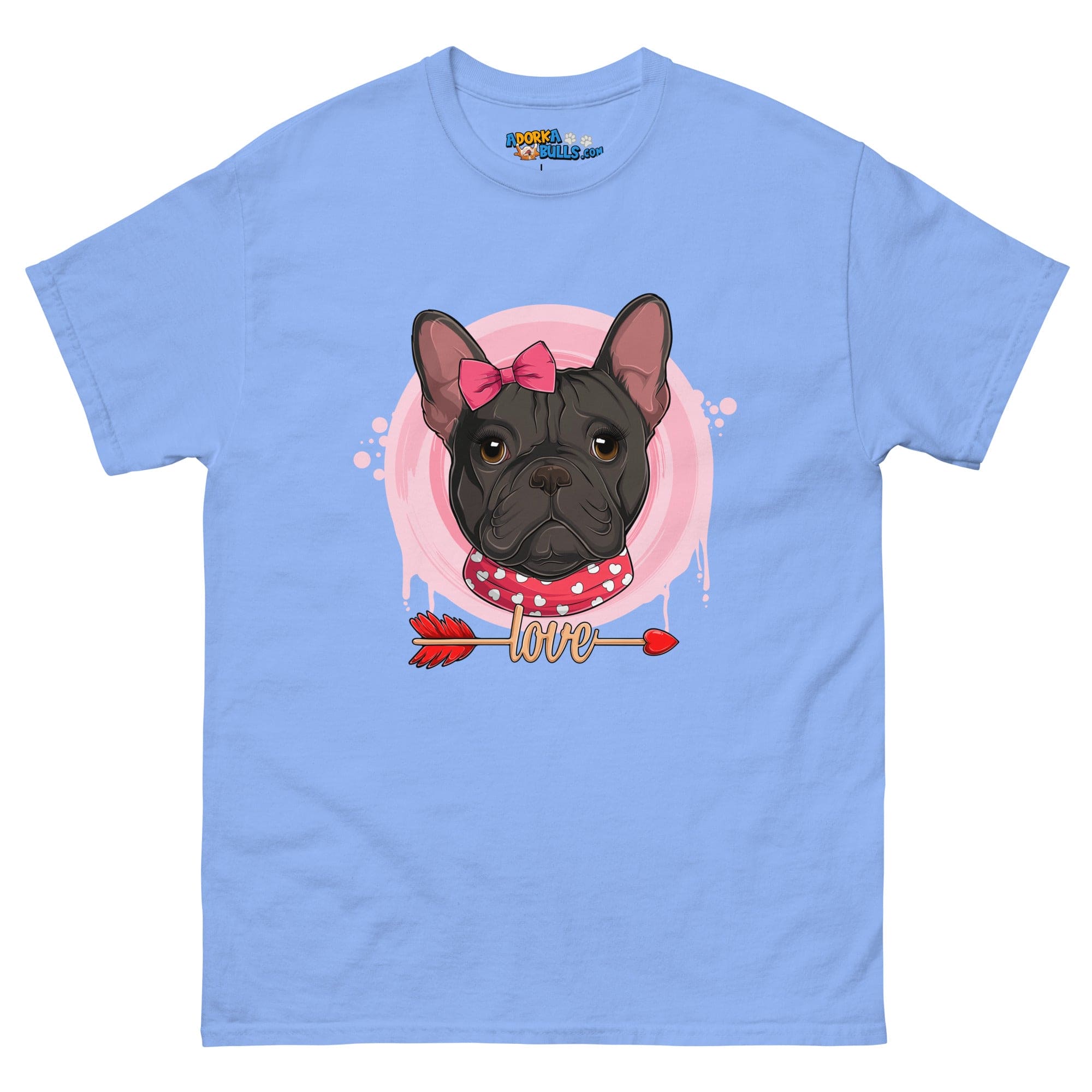 Gorgeous Black &amp; White Colored Female French Bulldog Valentine&