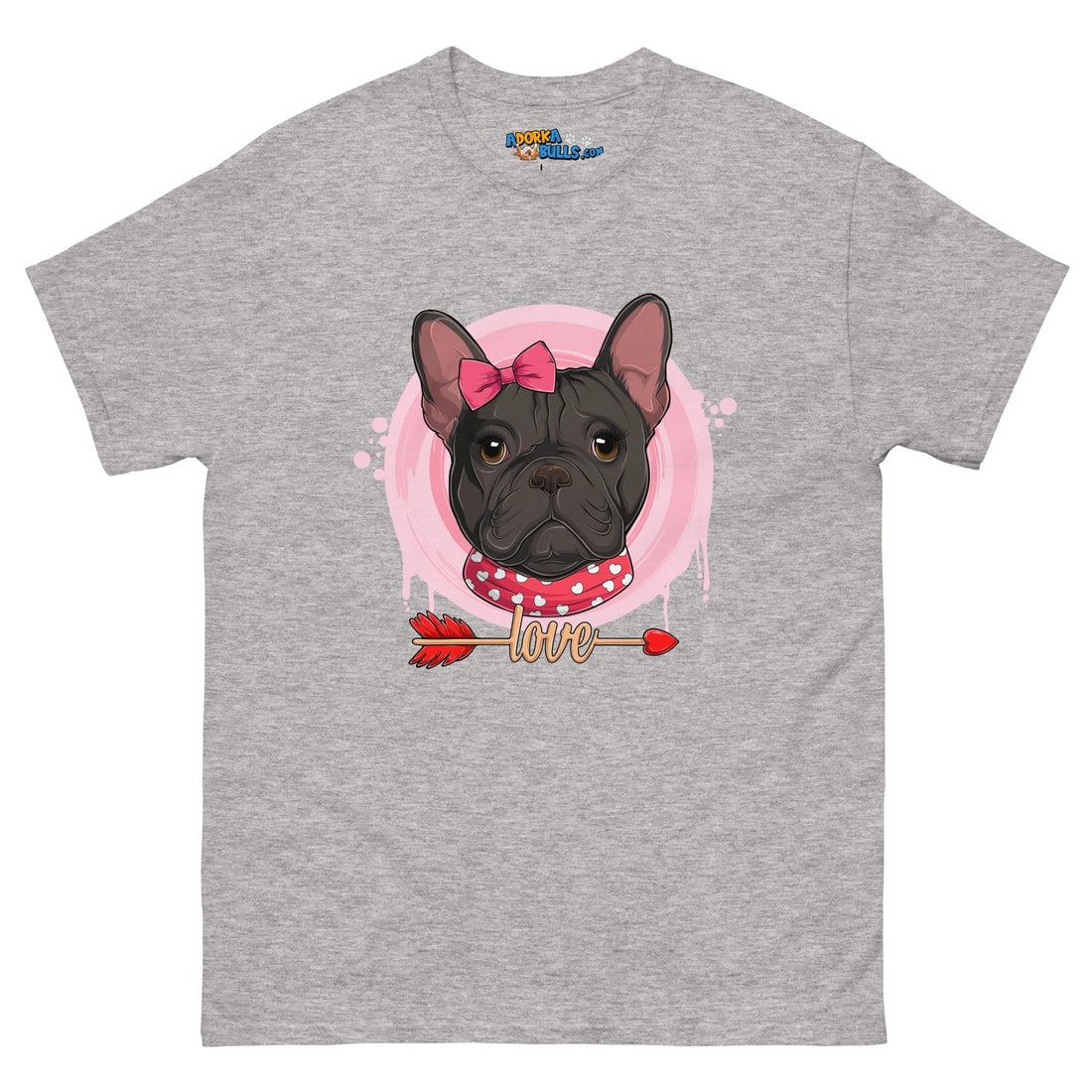 Gorgeous Black &amp; White Colored Female French Bulldog Valentine&