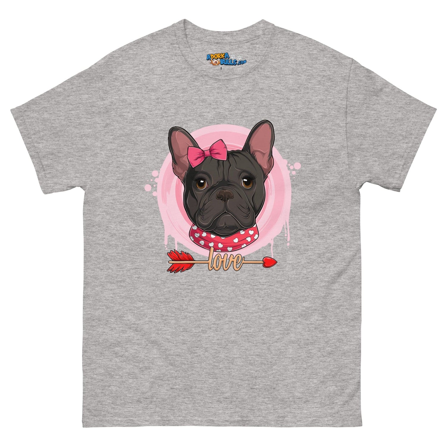 Gorgeous Black &amp; White Colored Female French Bulldog Valentine&