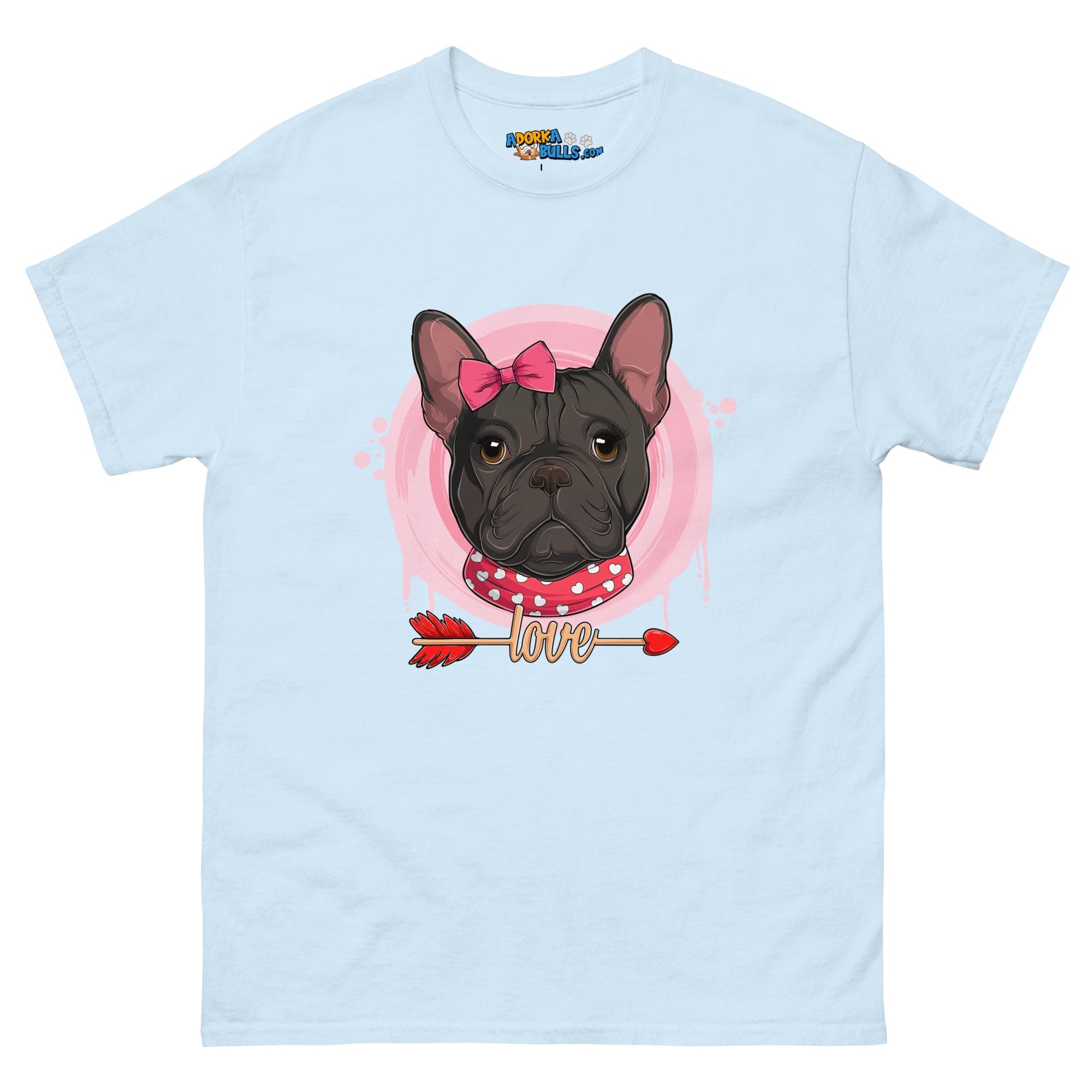 Gorgeous Black &amp; White Colored Female French Bulldog Valentine&