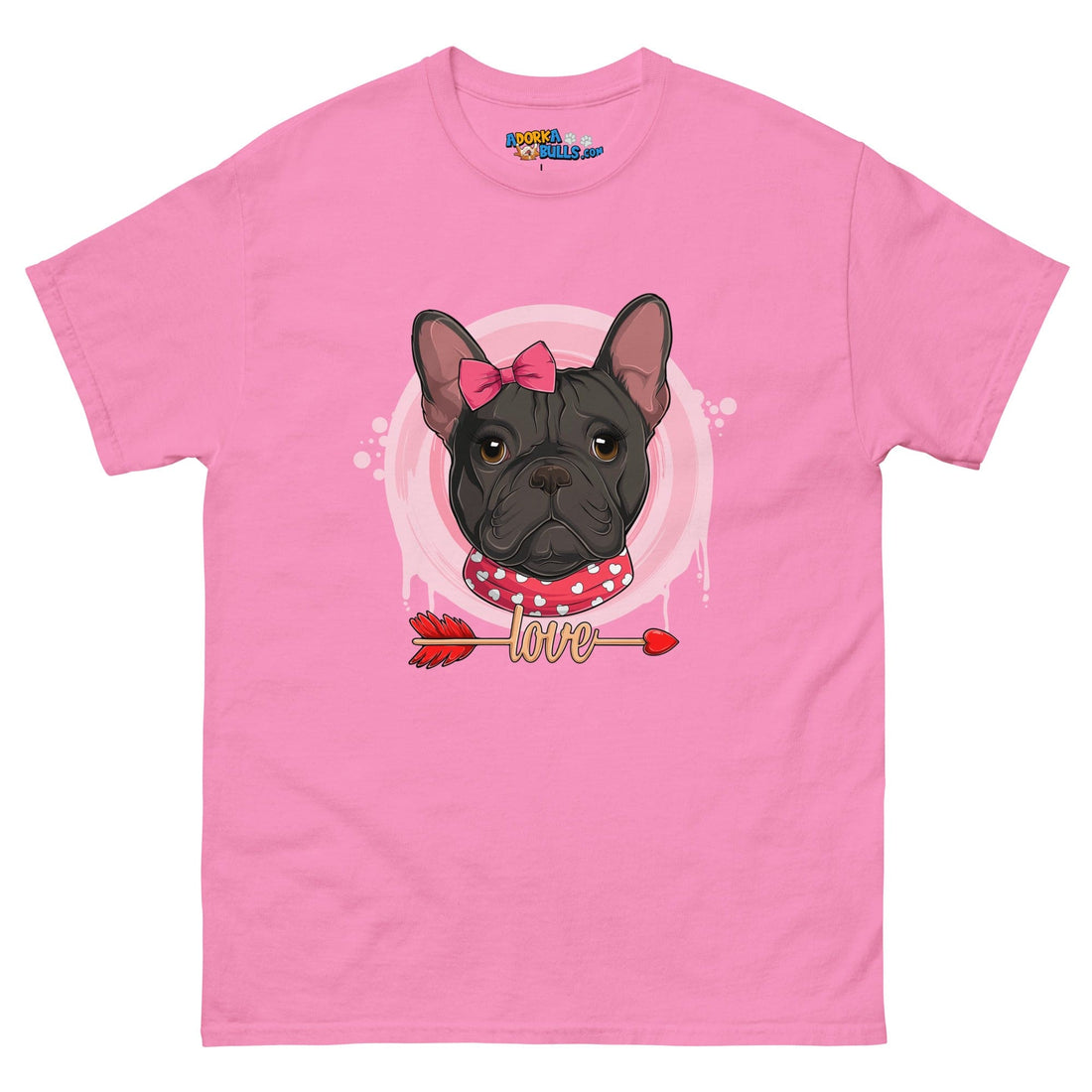 Gorgeous Black &amp; White Colored Female French Bulldog Valentine&