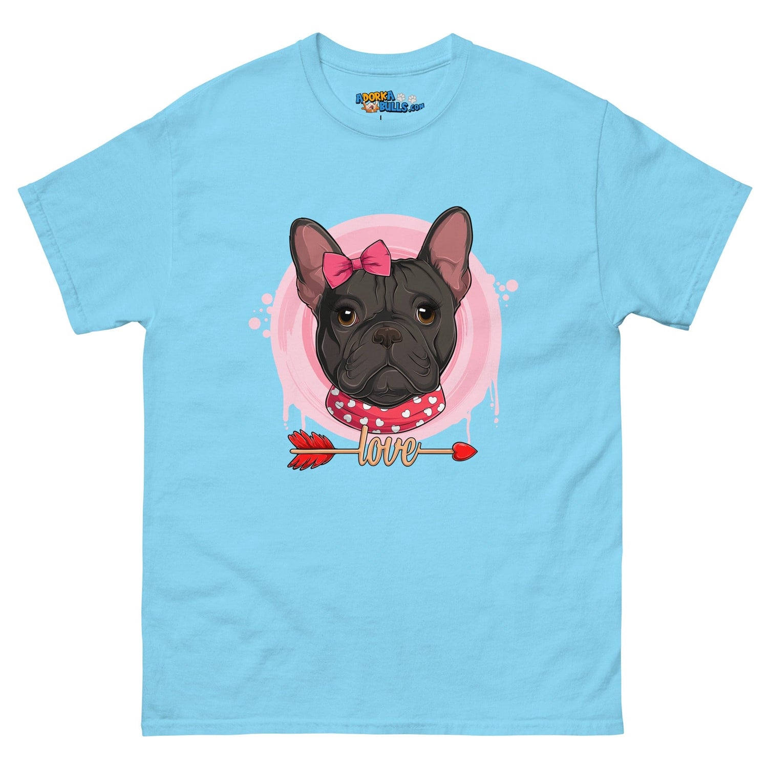 Gorgeous Black &amp; White Colored Female French Bulldog Valentine&
