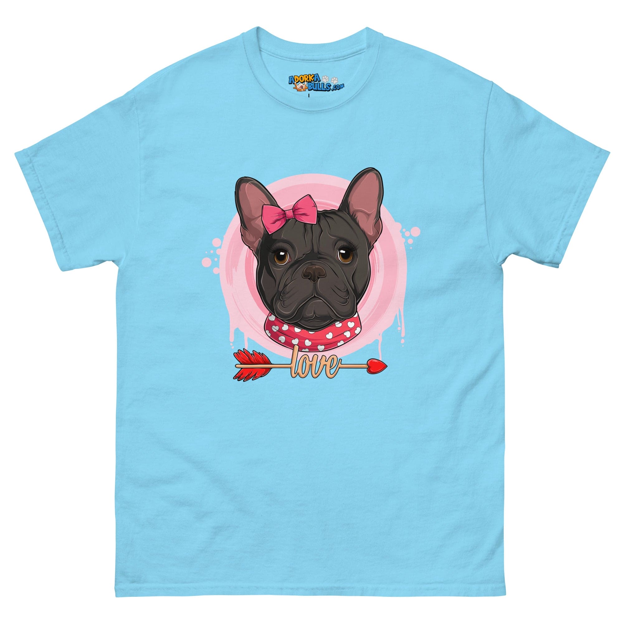 Gorgeous Black &amp; White Colored Female French Bulldog Valentine&