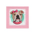 Gorgeous English Bulldog Pink Valentine&