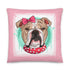 Gorgeous English Bulldog Pink Valentine&