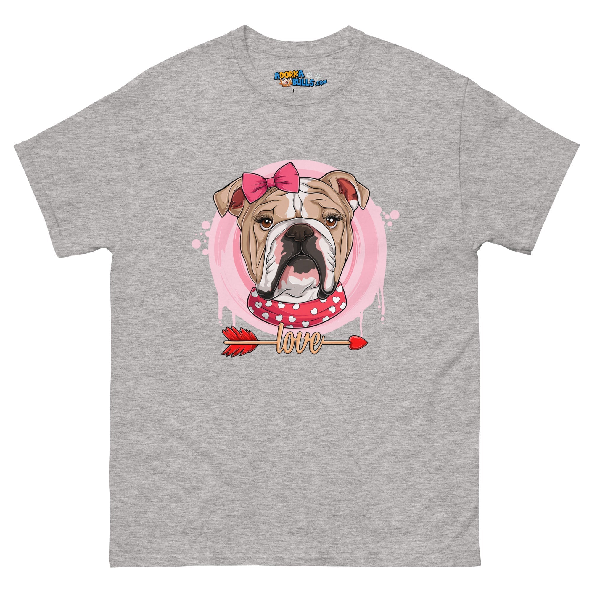 Gorgeous Fawn &amp; White Colored Female English Bulldog Valentine&