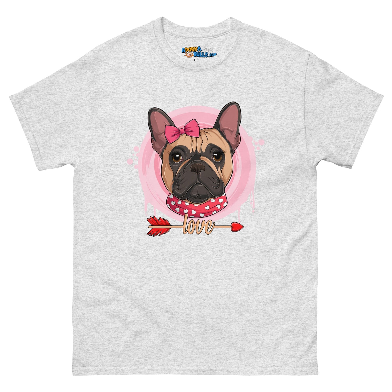 Gorgeous Fawn &amp; White Colored Female French Bulldog Valentine&
