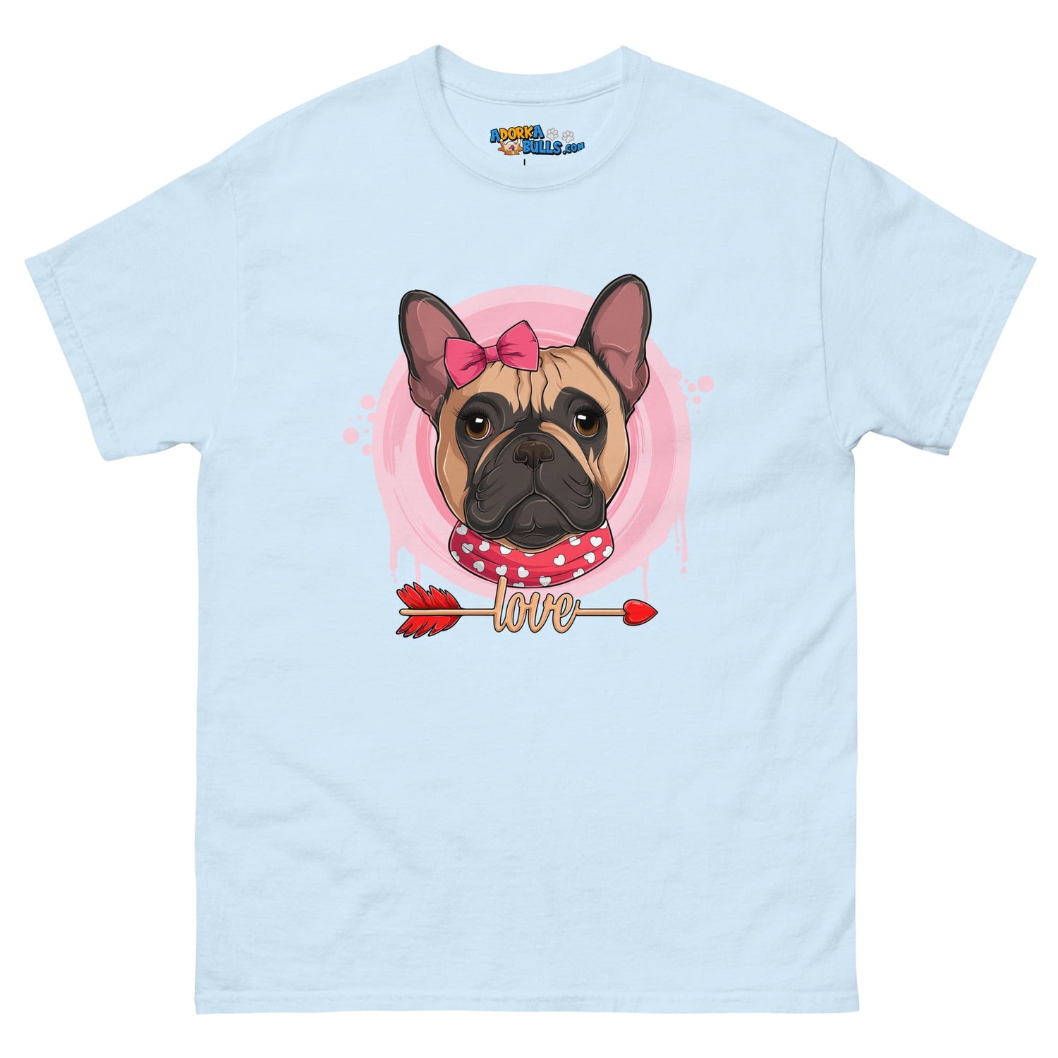 Gorgeous Fawn &amp; White Colored Female French Bulldog Valentine&