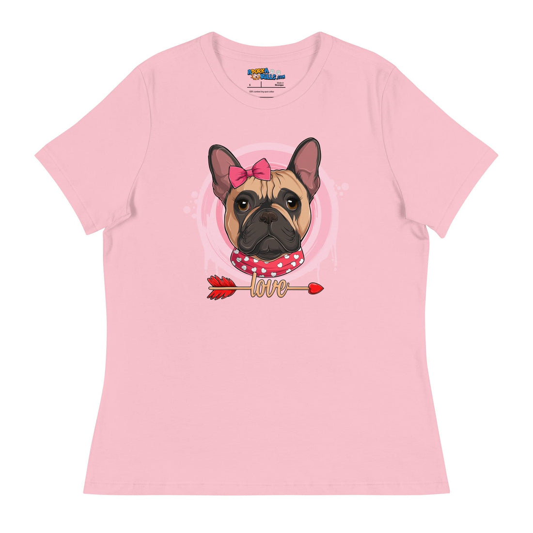 Gorgeous Fawn & White Colored Female French Bulldog Valentine&