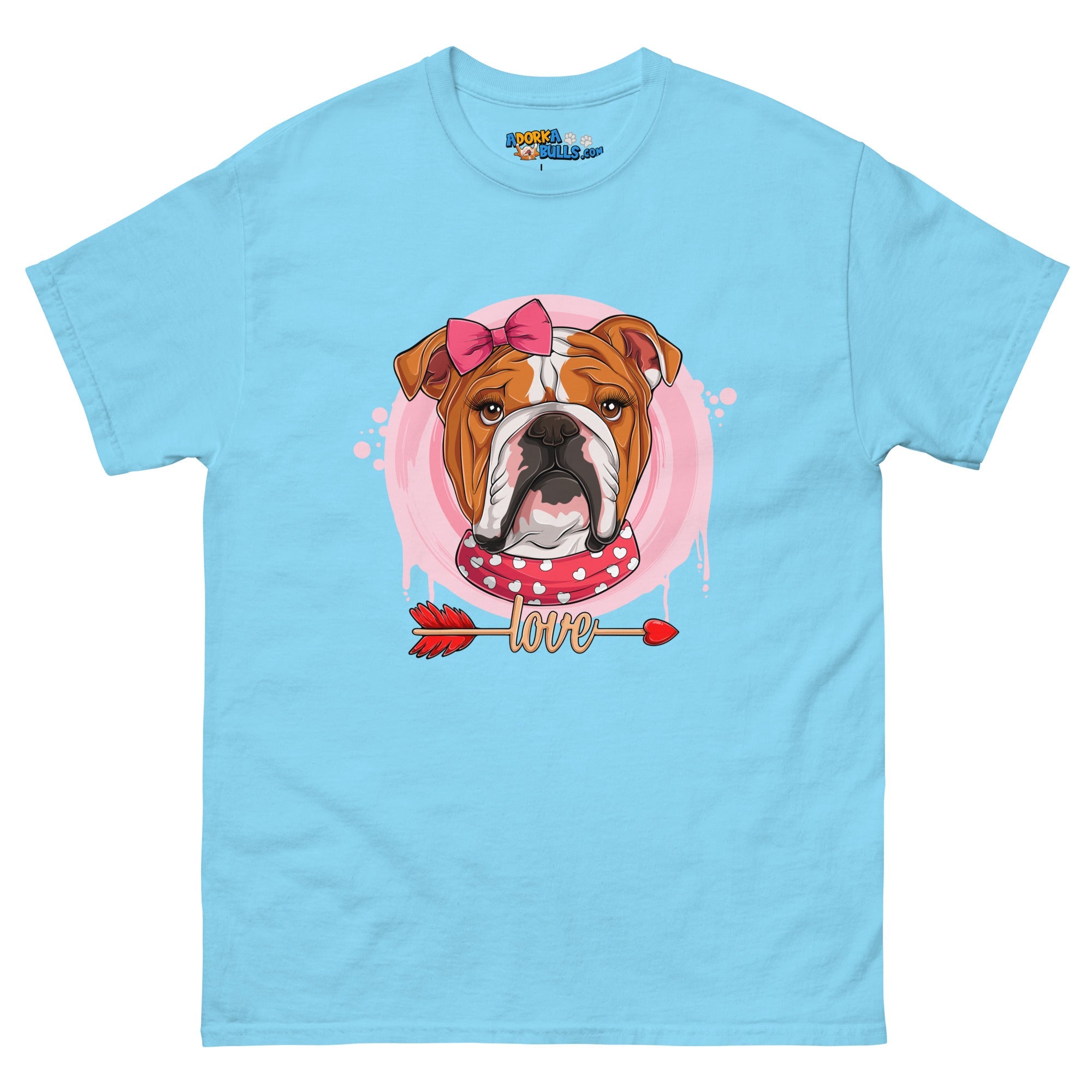 Gorgeous Red &amp; White Colored Female English Bulldog Valentine&