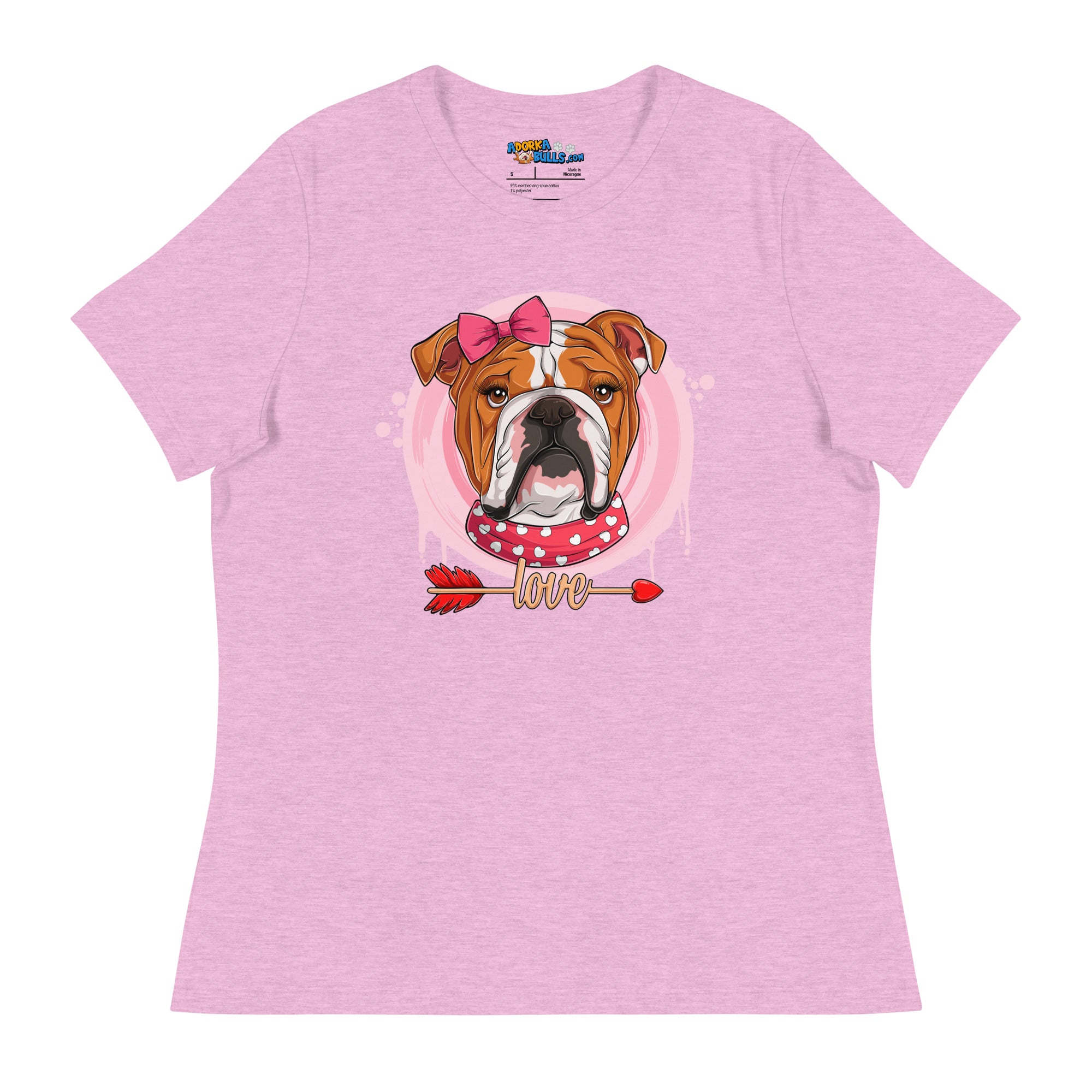 Gorgeous Red &amp; White Colored Female English Bulldog Valentine&