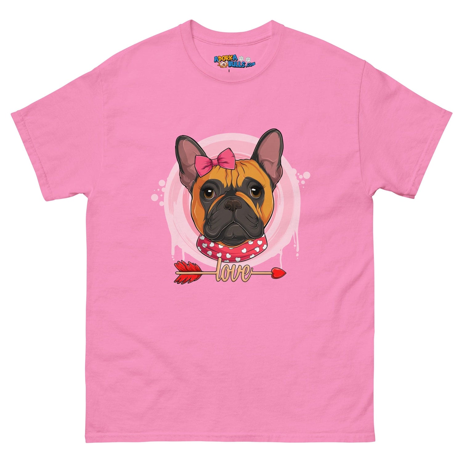Gorgeous Red &amp; White Colored Female French Bulldog Valentine&