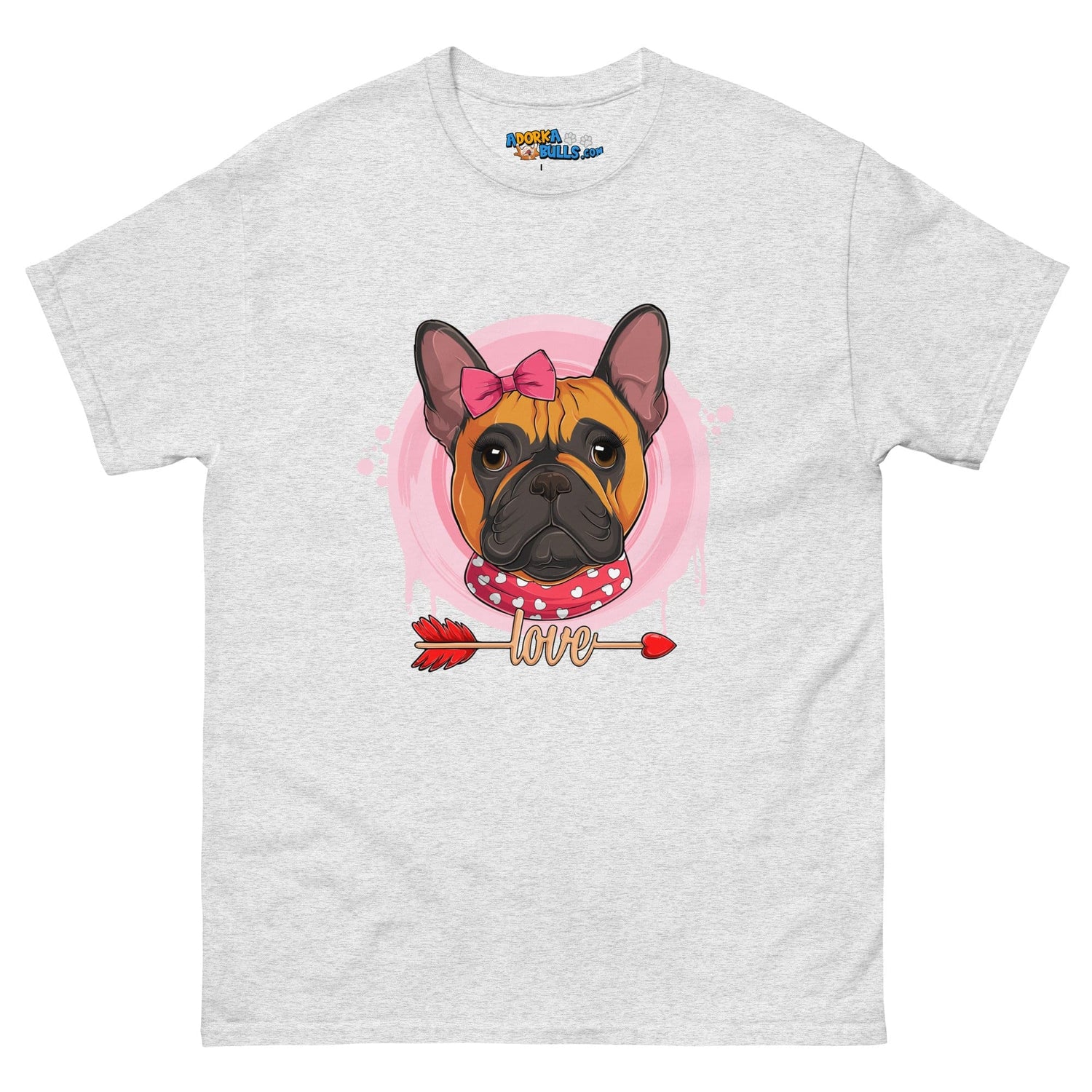 Gorgeous Red &amp; White Colored Female French Bulldog Valentine&