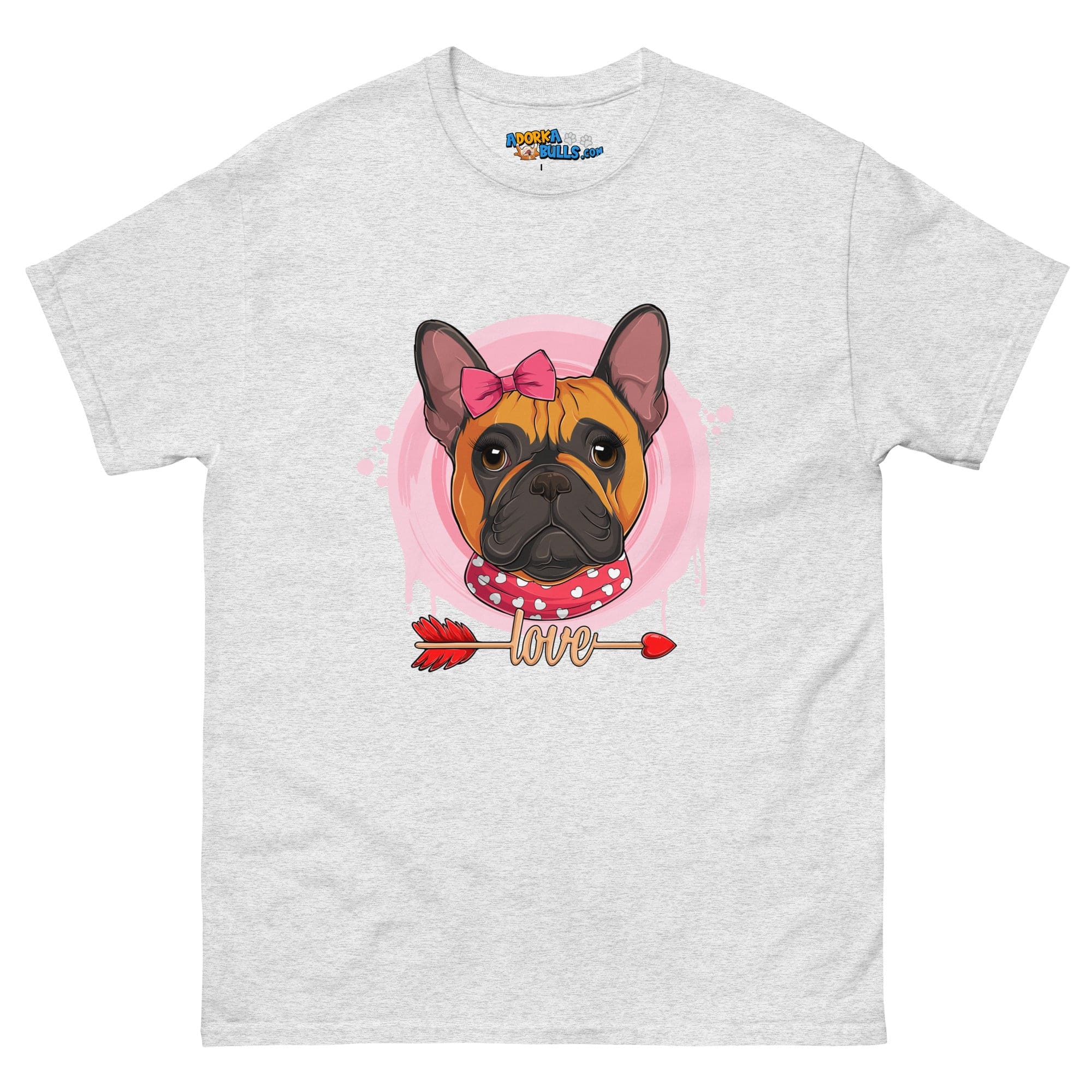 Gorgeous Red &amp; White Colored Female French Bulldog Valentine&