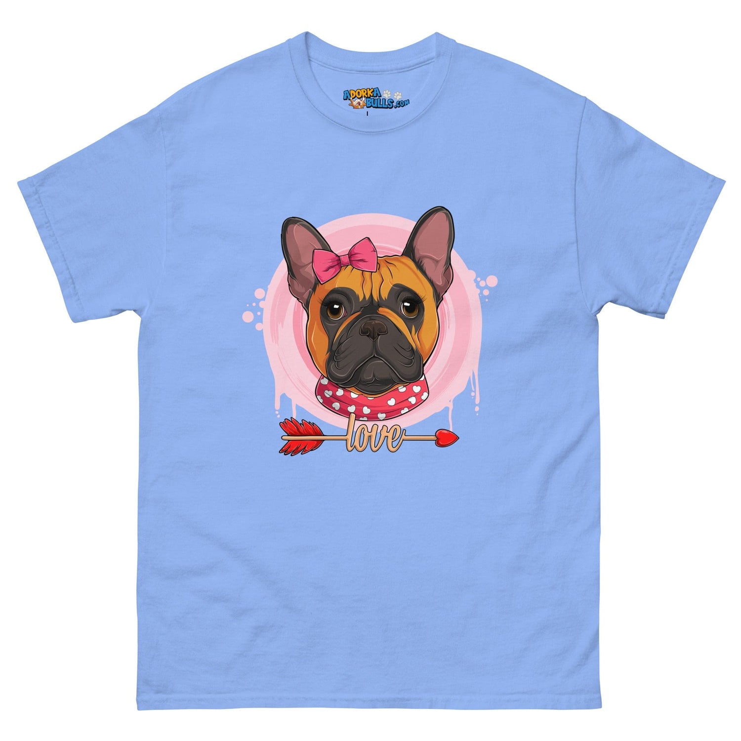 Gorgeous Red &amp; White Colored Female French Bulldog Valentine&