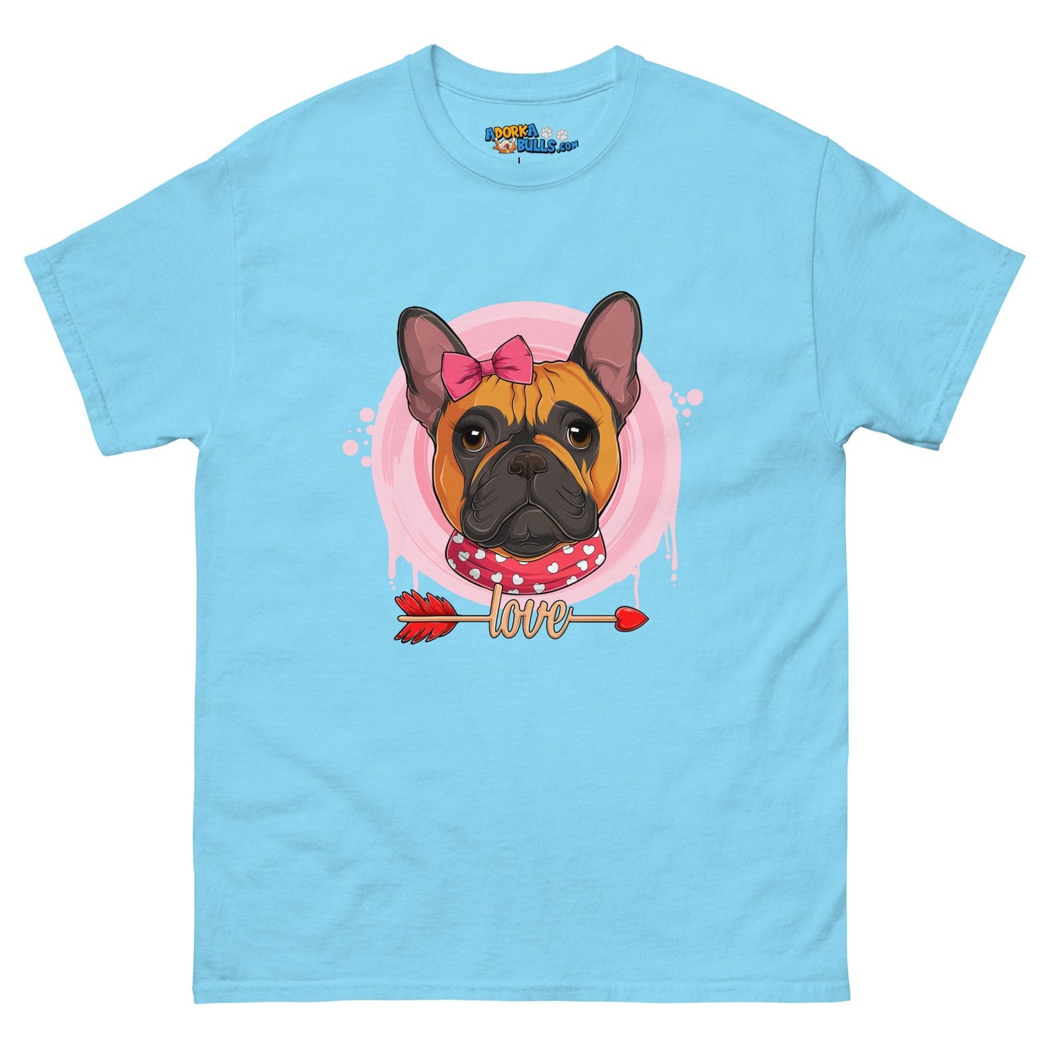 Gorgeous Red &amp; White Colored Female French Bulldog Valentine&