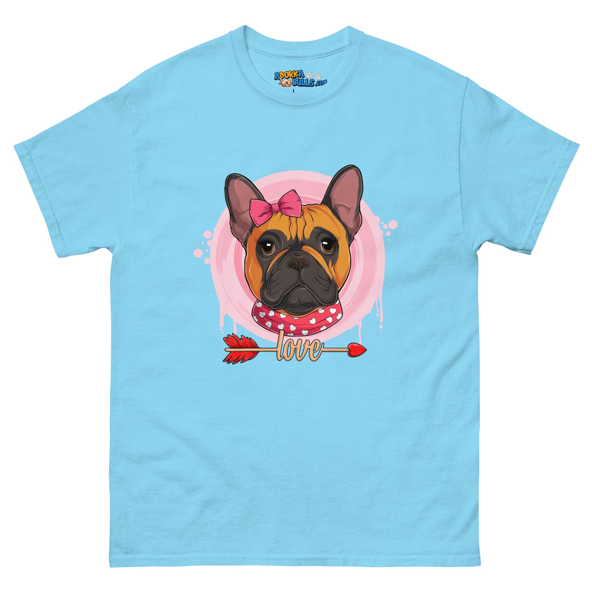 Gorgeous Red &amp; White Colored Female French Bulldog Valentine&