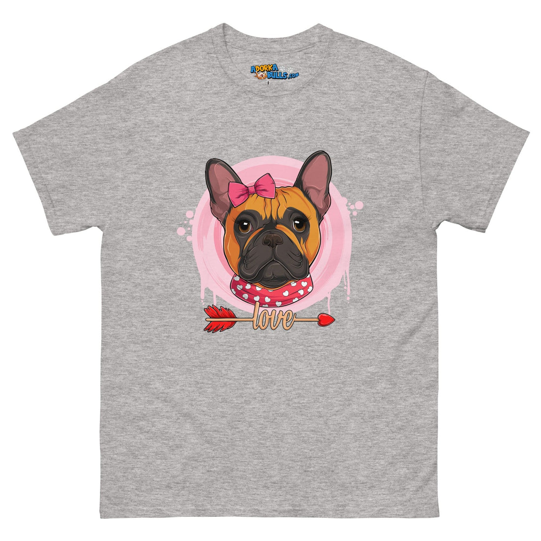 Gorgeous Red &amp; White Colored Female French Bulldog Valentine&