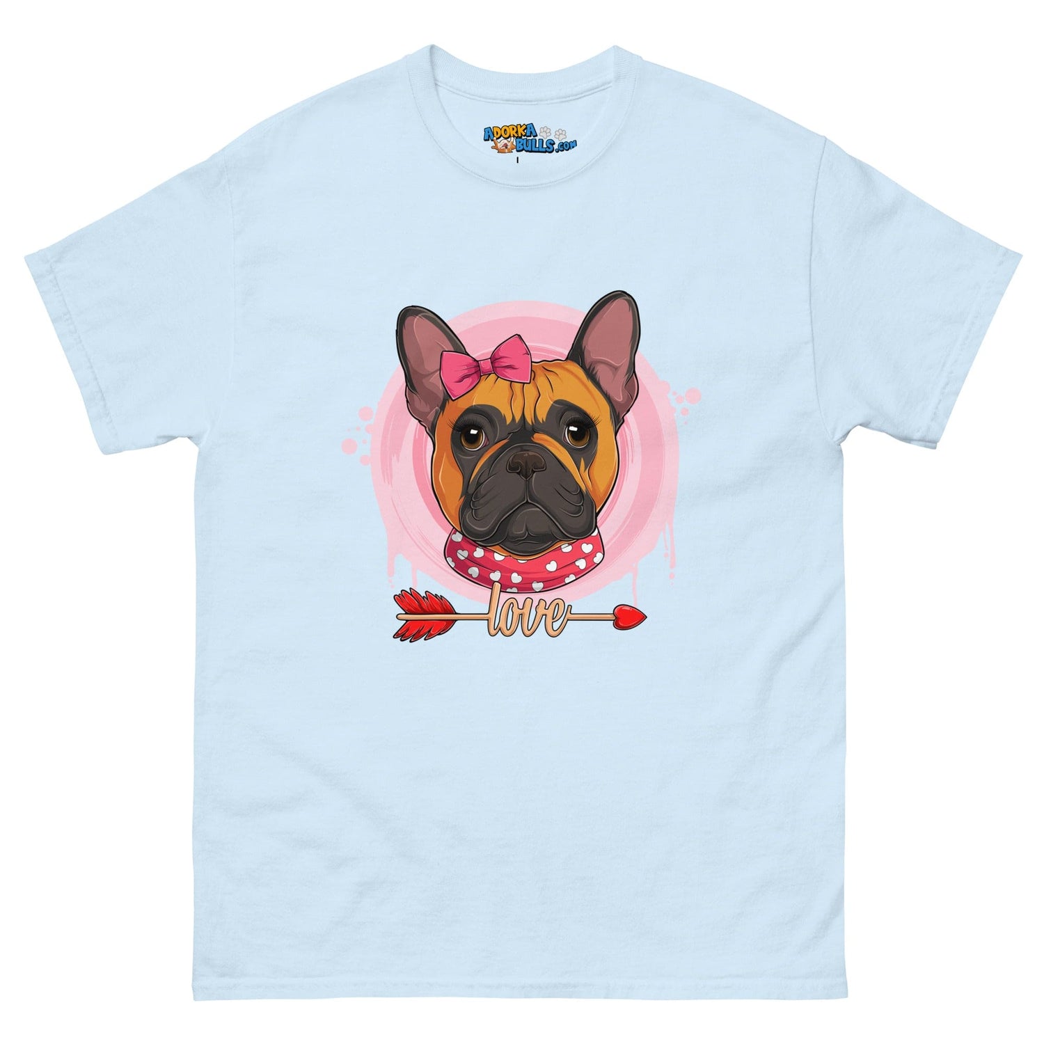 Gorgeous Red &amp; White Colored Female French Bulldog Valentine&