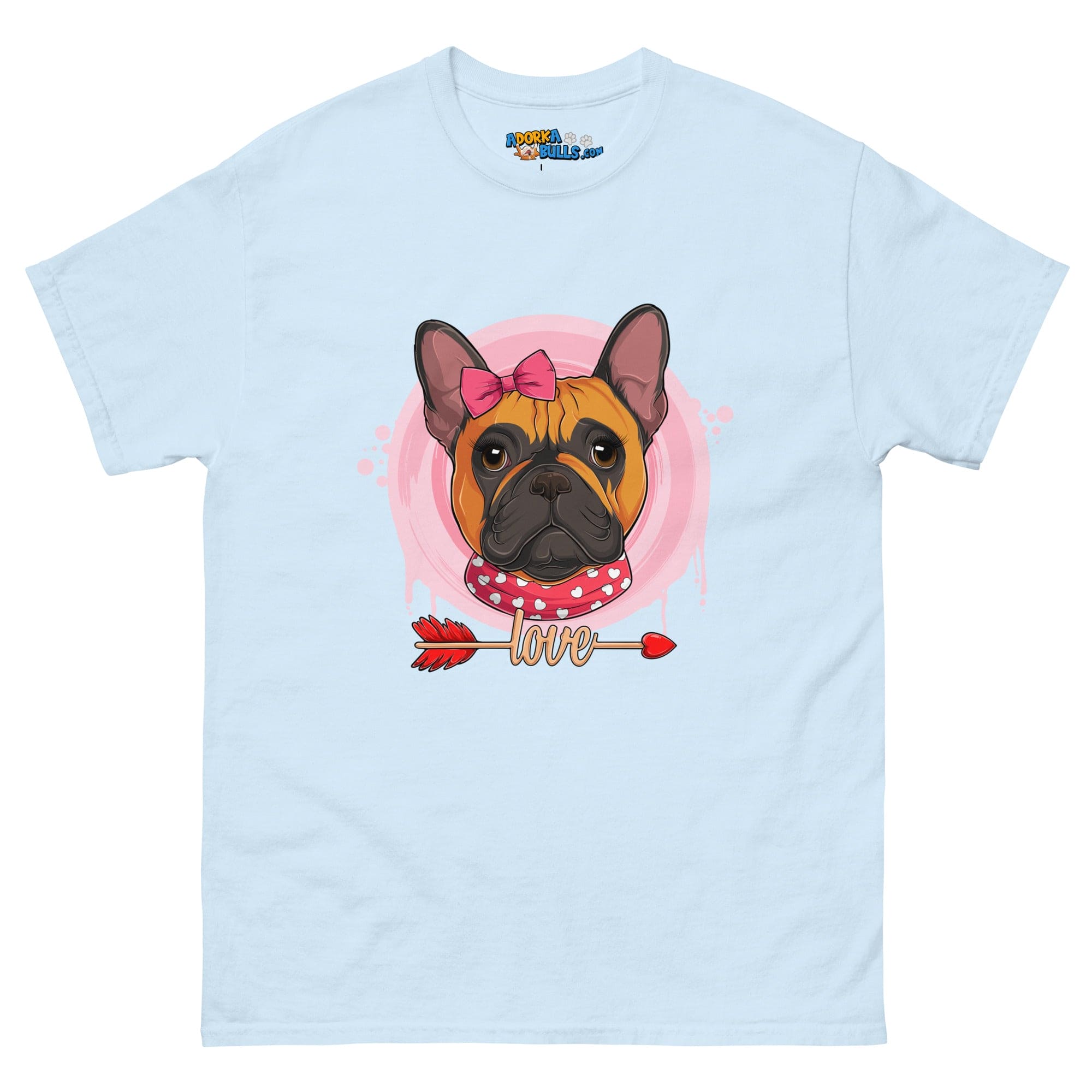 Gorgeous Red &amp; White Colored Female French Bulldog Valentine&