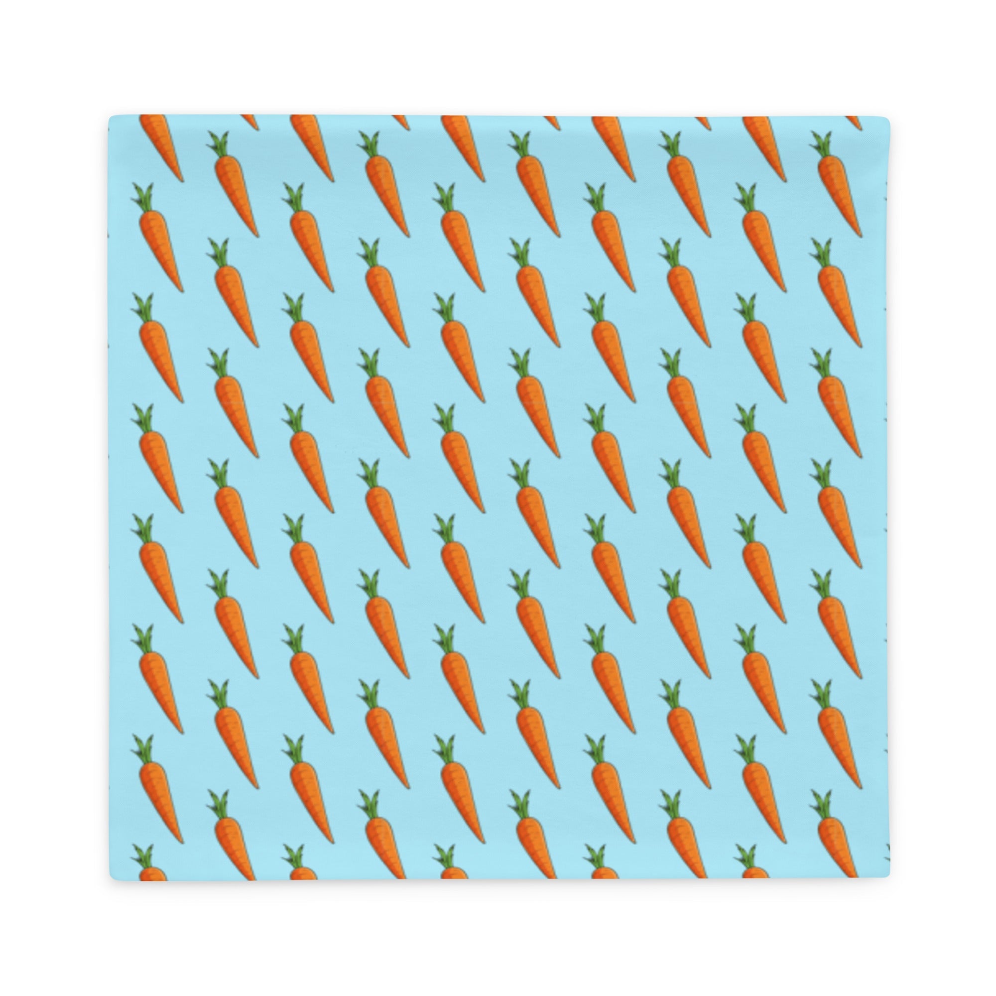 Green "Bunny Kisses" Female Frenchie Pillow Case | B&amp;W Colored