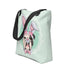 Green Easter Bunny Tote Bag