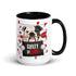 "Guilty of Love" English Bulldog Mug | B&W Colored Male