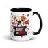 "Guilty of Love" English Bulldog Mug | Red & White Colored Male