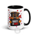 "Guilty of Love" English Bulldog Mug | Tri Colored Male