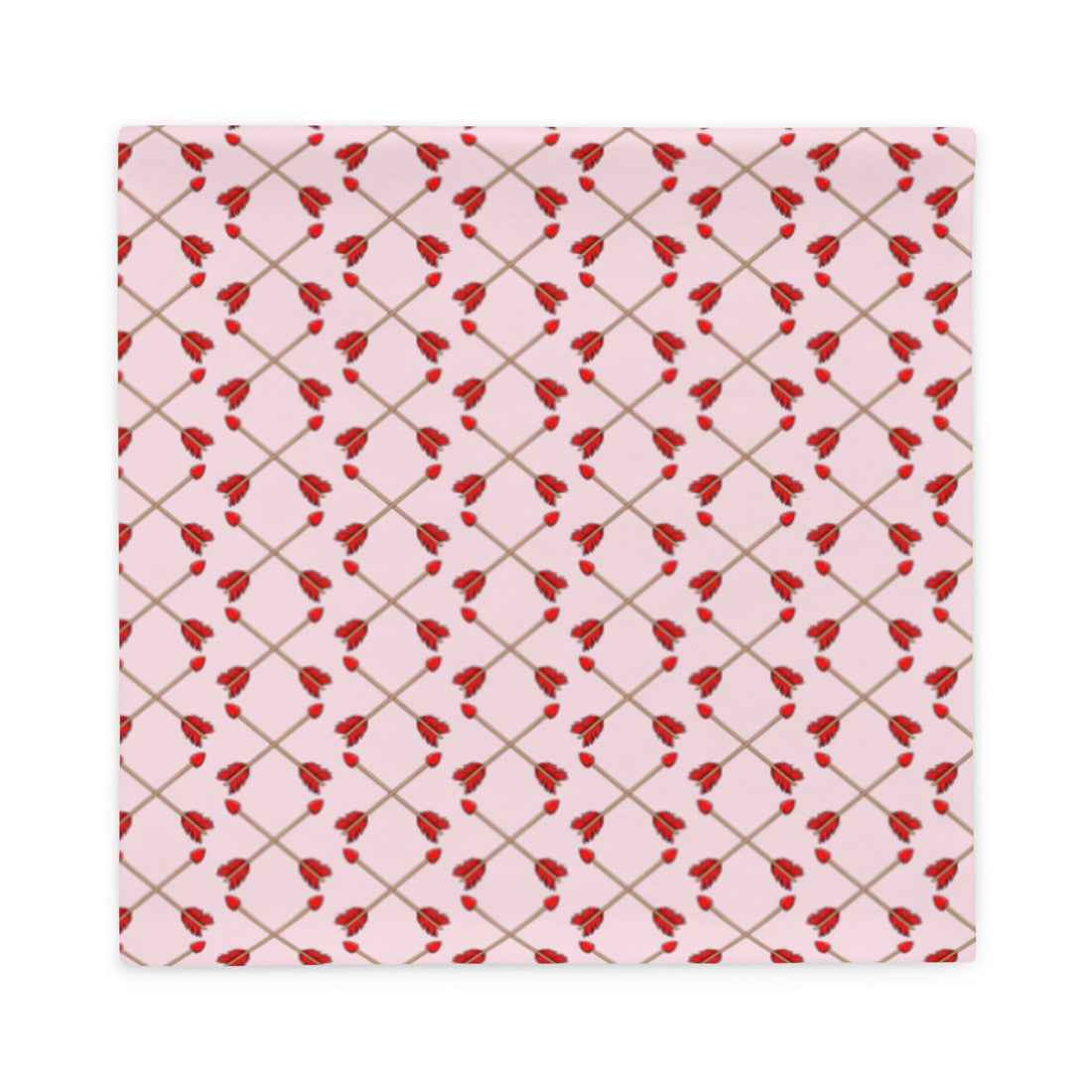 "Guilty of Love" English Bulldog Pillow Case | Fawn & White Colored Female