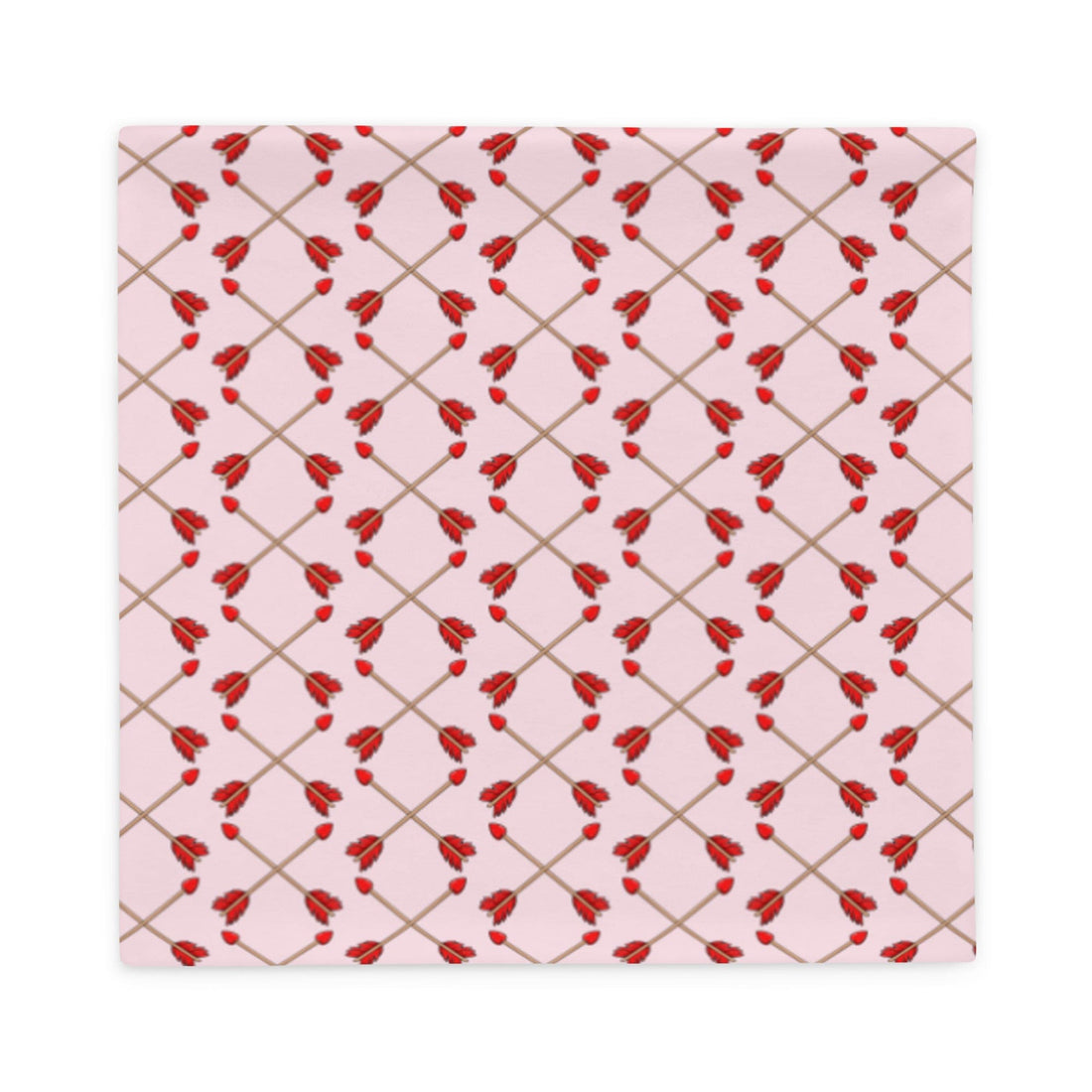 "Guilty of Love" French Bulldog Pillow Case | Fawn & White Colored Female