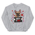 "Guilty of Love" Frenchie Valentine Sweatshirt | Fawn & White Colored