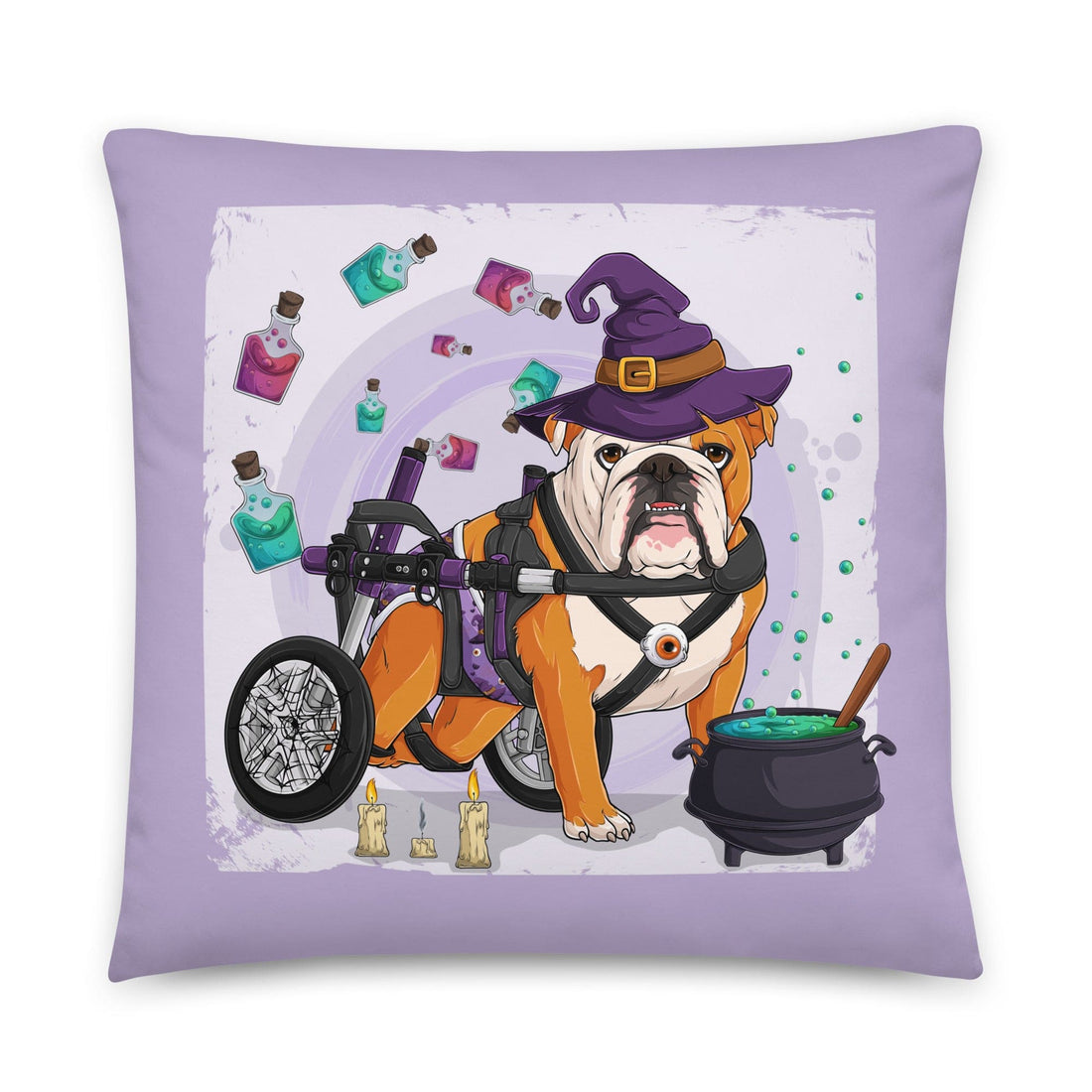 Halloween Potion &amp; Cauldron Pillow