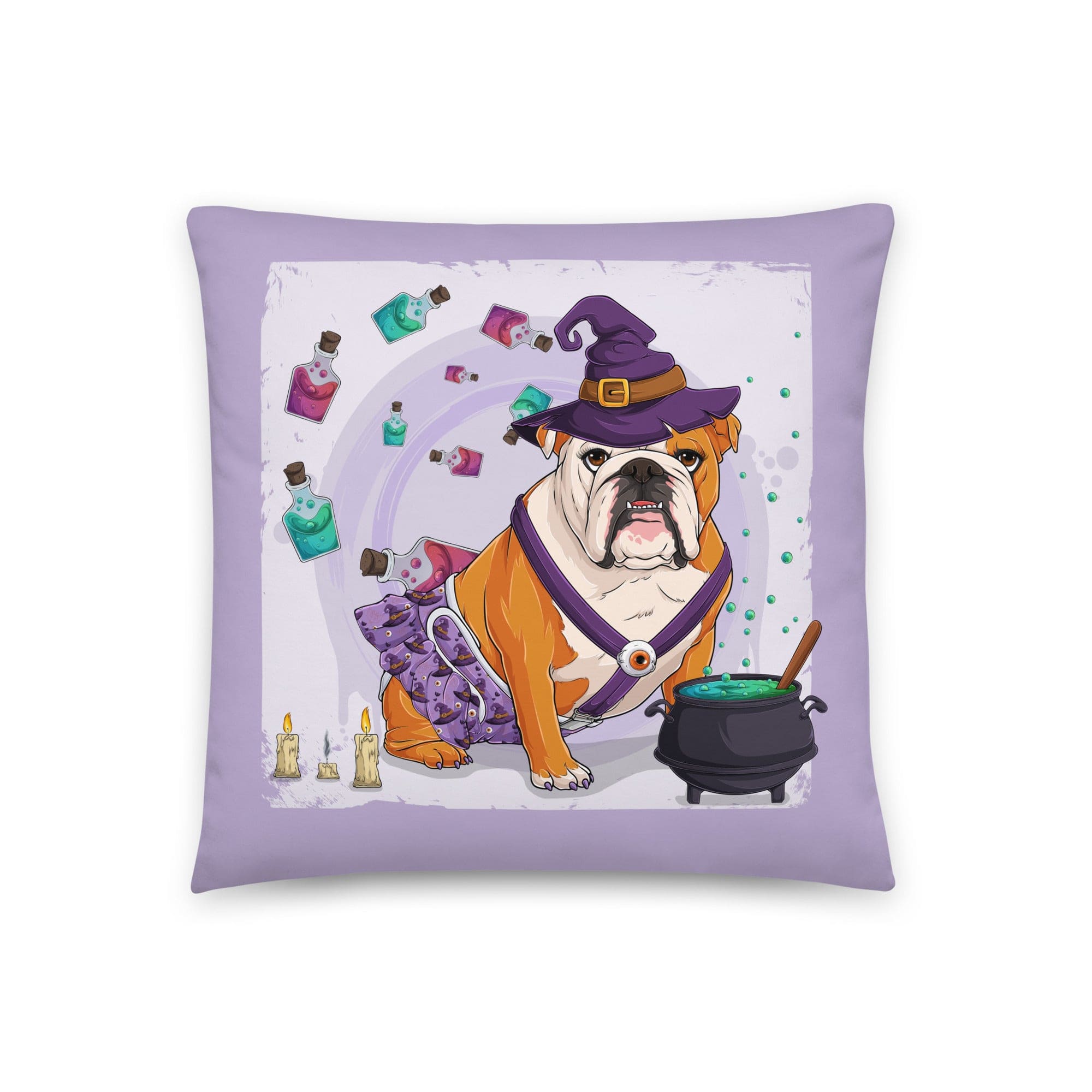 Halloween Potion &amp; Cauldron Pillow