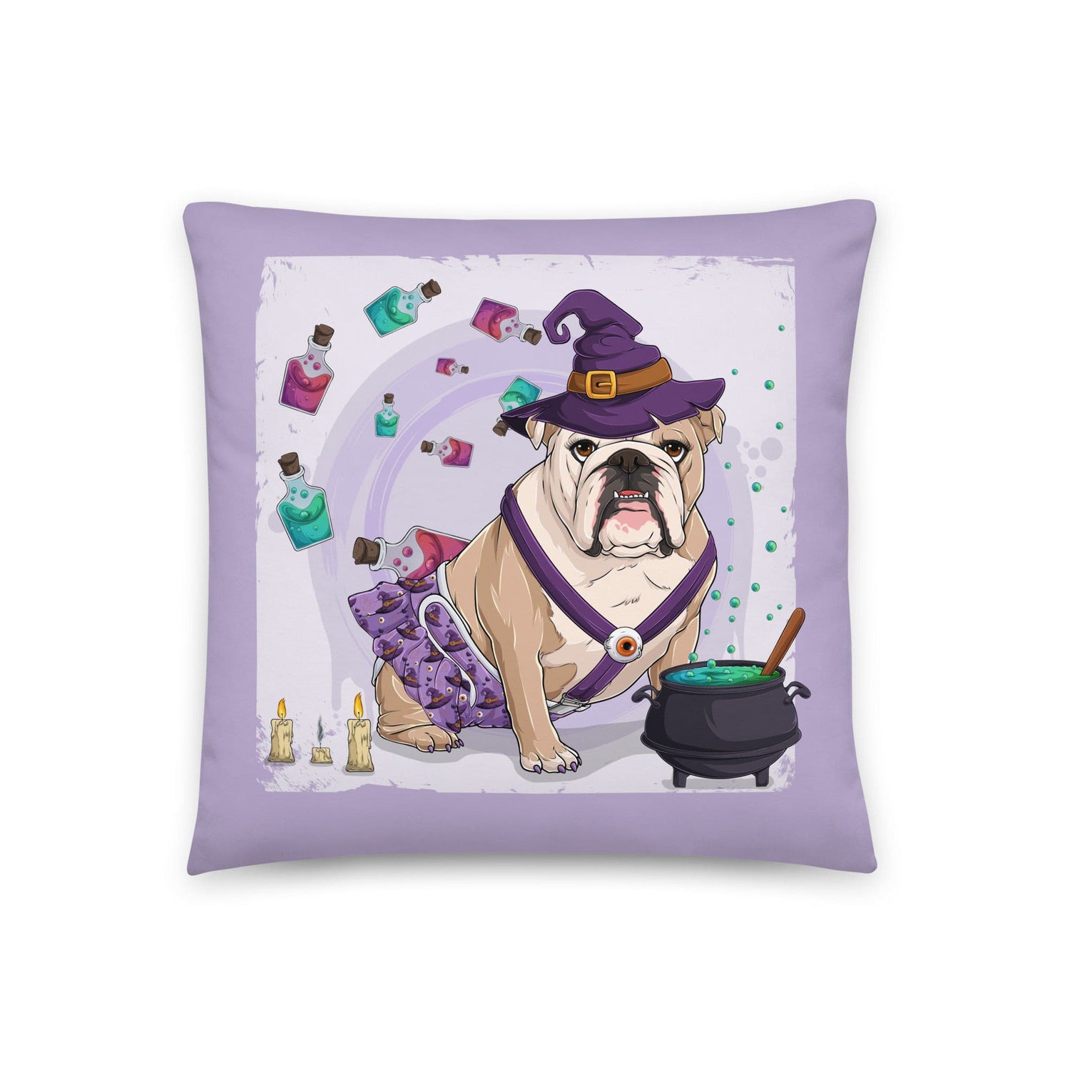 Halloween Potion &amp; Cauldron Pillow