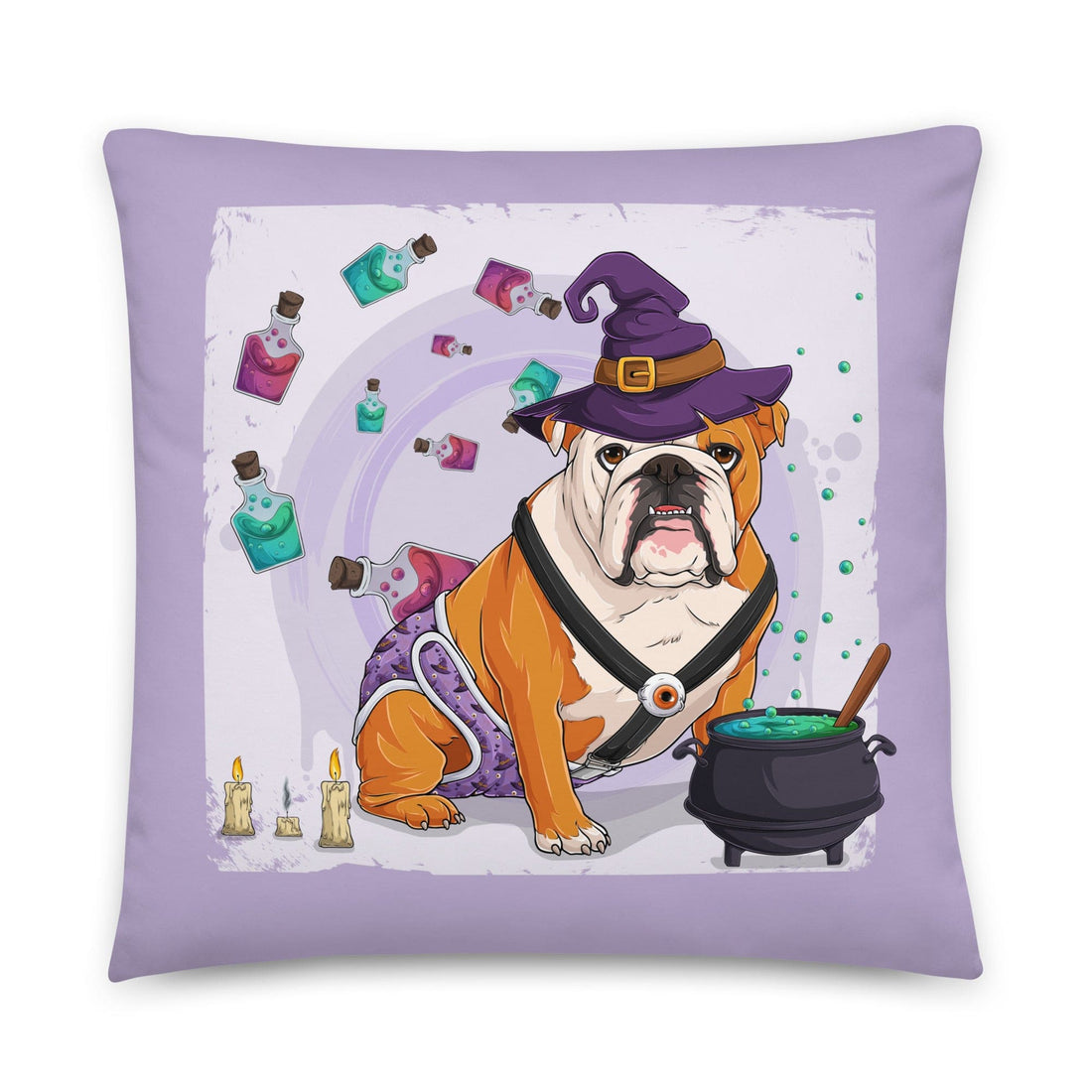Halloween Potion &amp; Cauldron Pillow