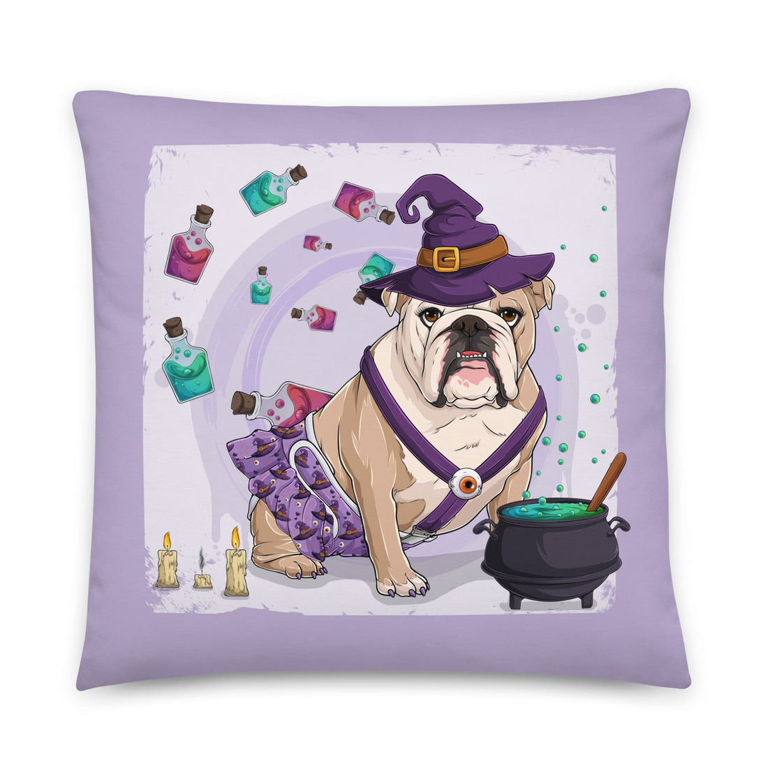 Halloween Potion &amp; Cauldron Pillow