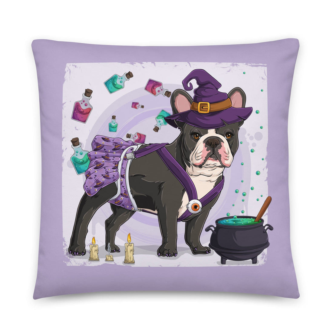 Halloween Potion &amp; Cauldron Pillow