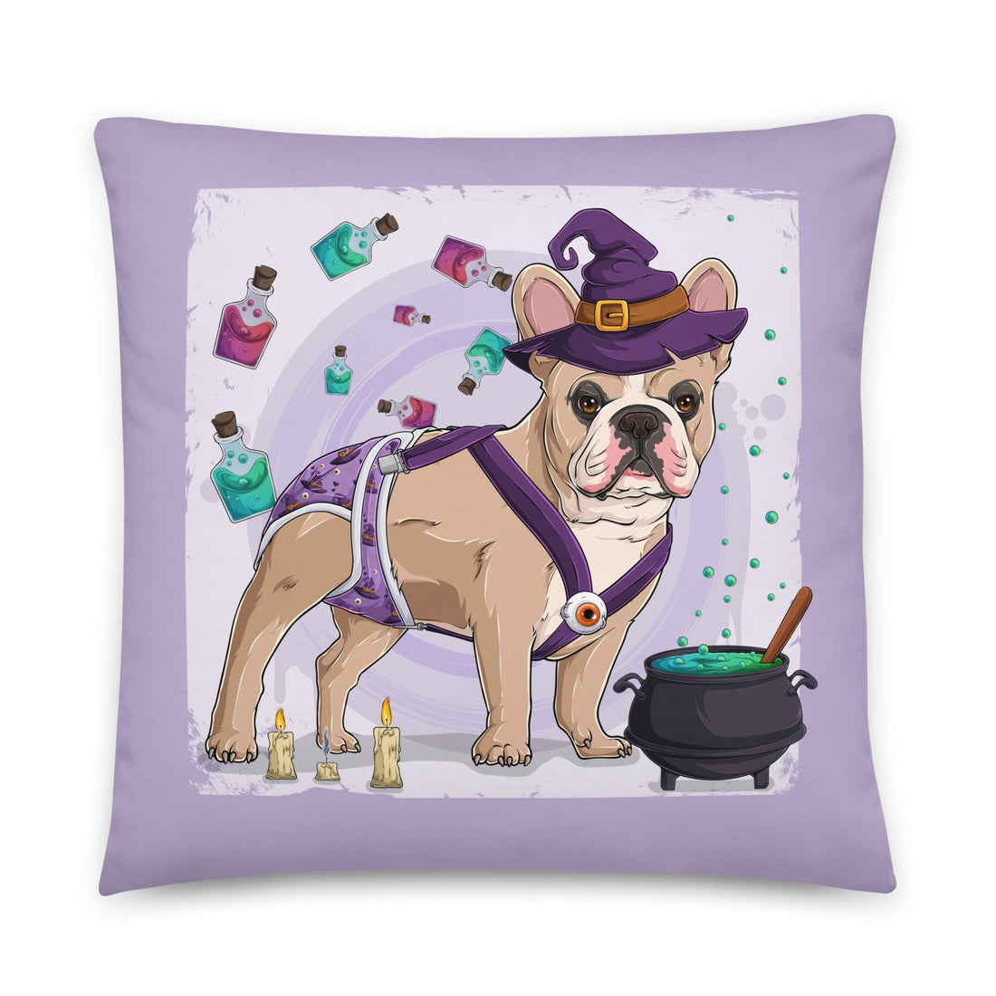 Halloween Potion &amp; Cauldron Pillow