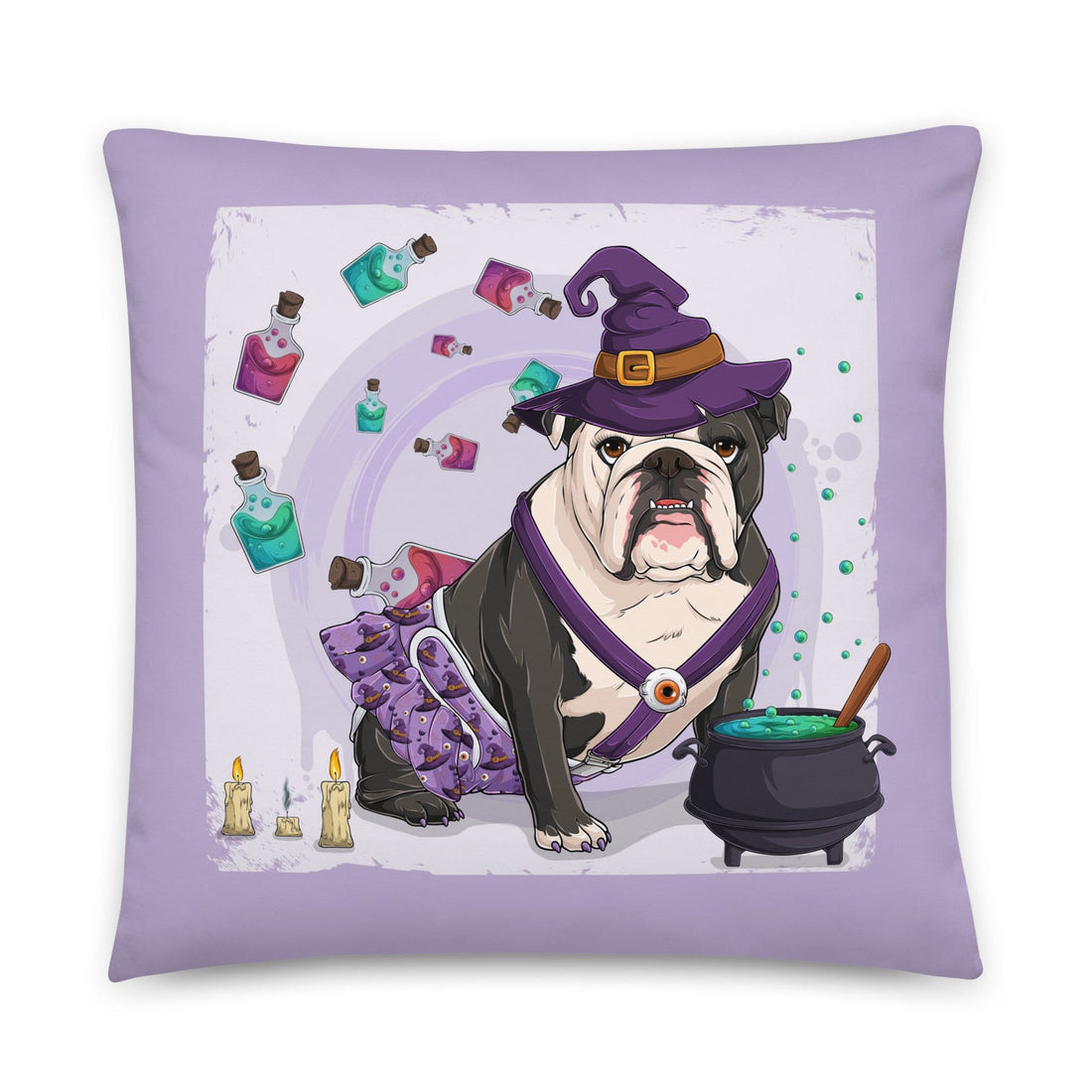 Halloween Potion &amp; Cauldron Pillow